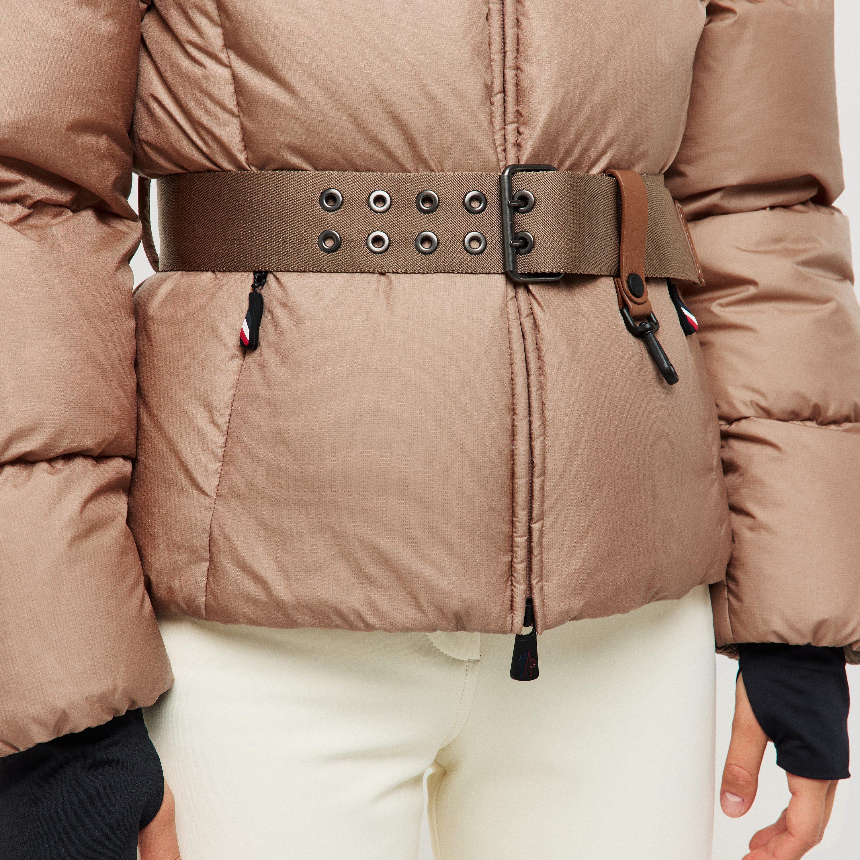 Beige 513 - Moncler Grenoble - Women's Nisene Quilted Water-Resistant Short Puffer Jacket - 5
