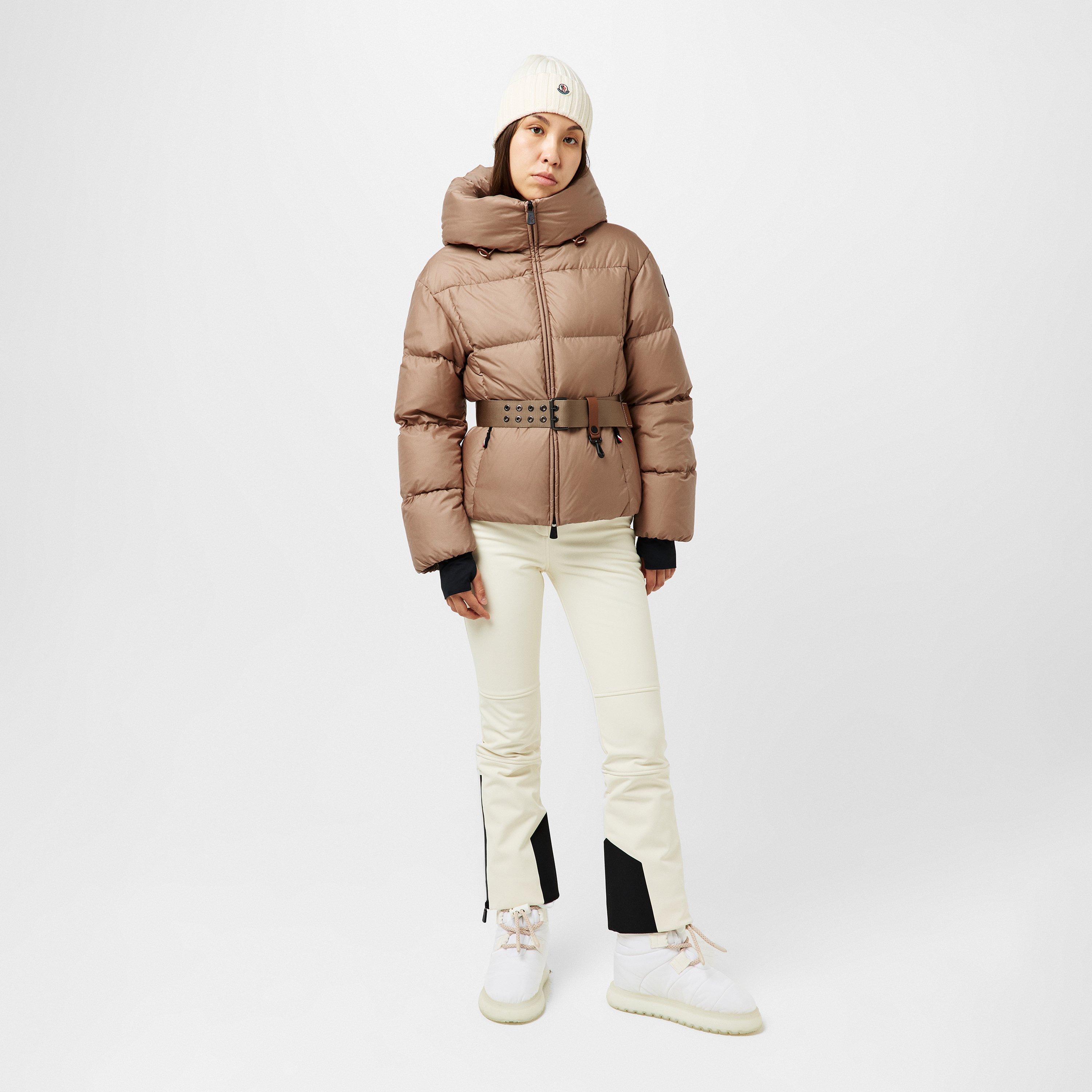 Beige 513 - Moncler Grenoble - Women's Nisene Quilted Water-Resistant Short Puffer Jacket - 6