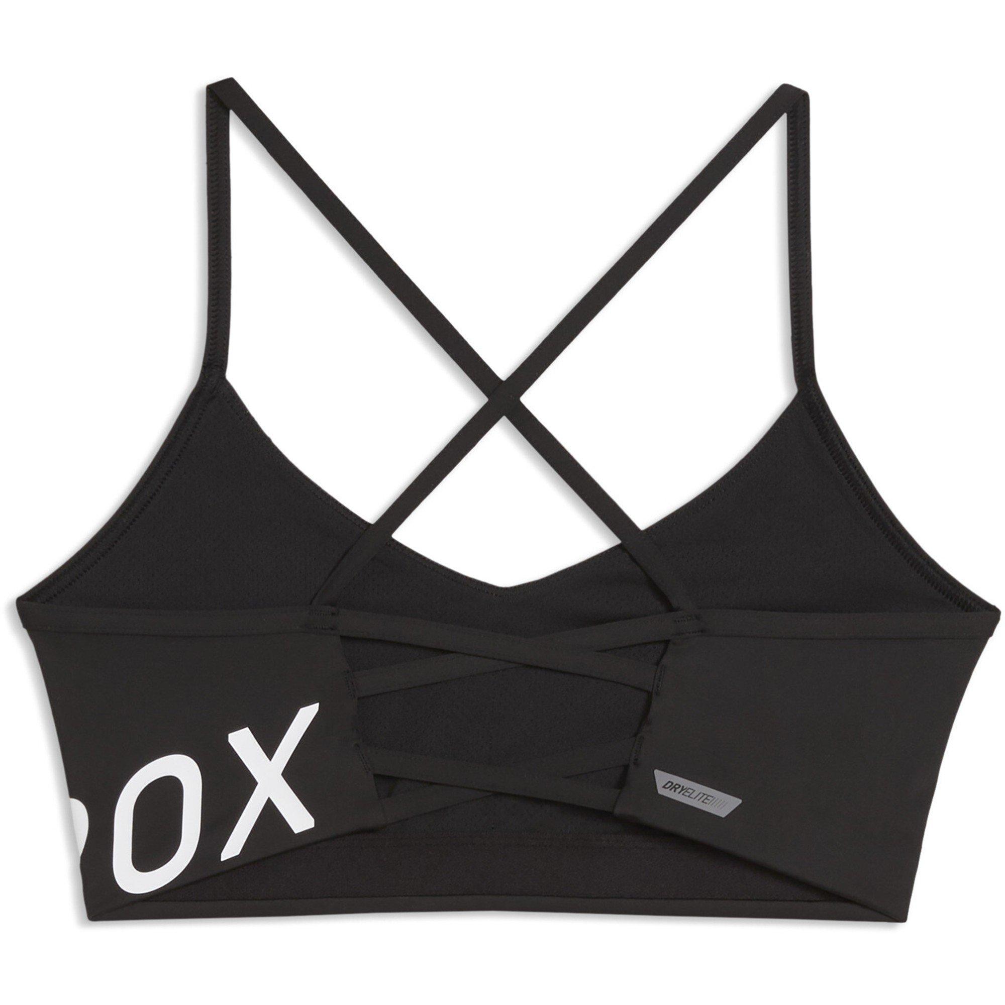 Crna - Puma - Women's Hyrox Non-Wired Medium Impact Sports Bra - 2