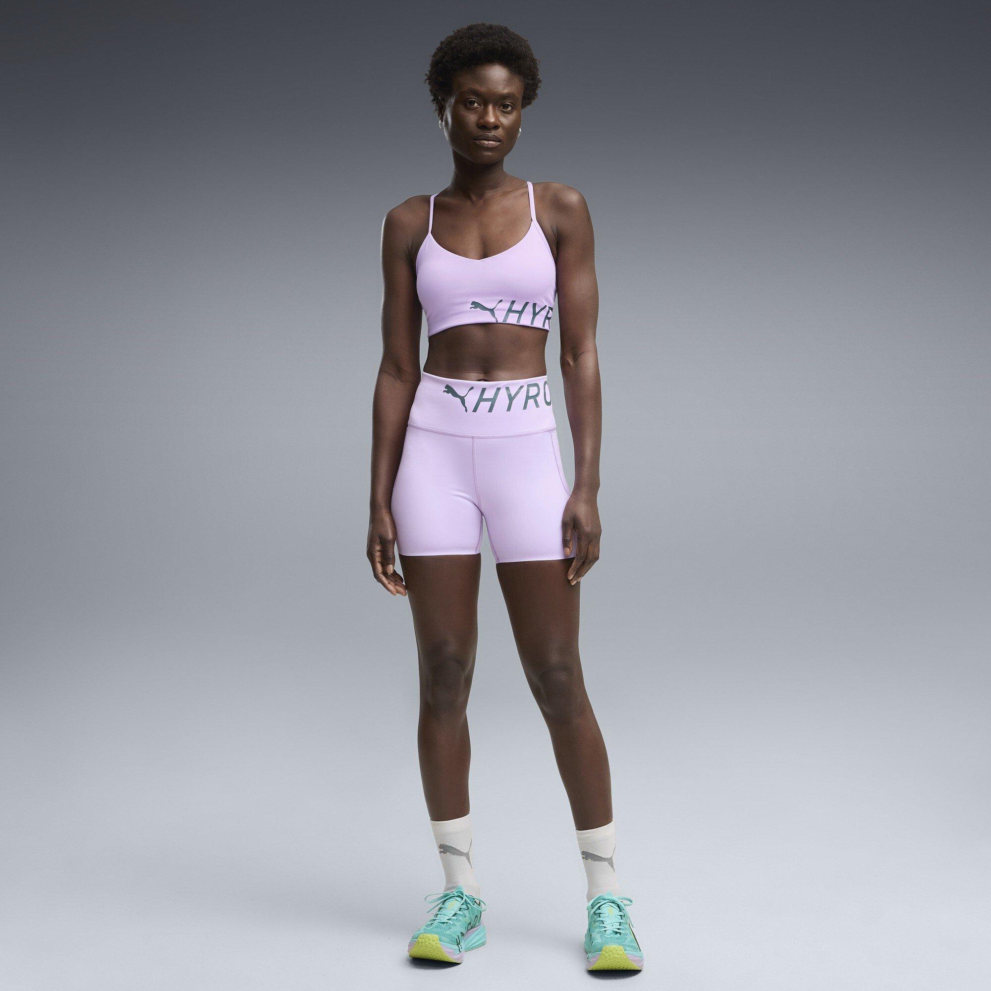 Light Lavender - Puma - Women's Hyrox Non-Wired Medium Impact Sports Bra - 5