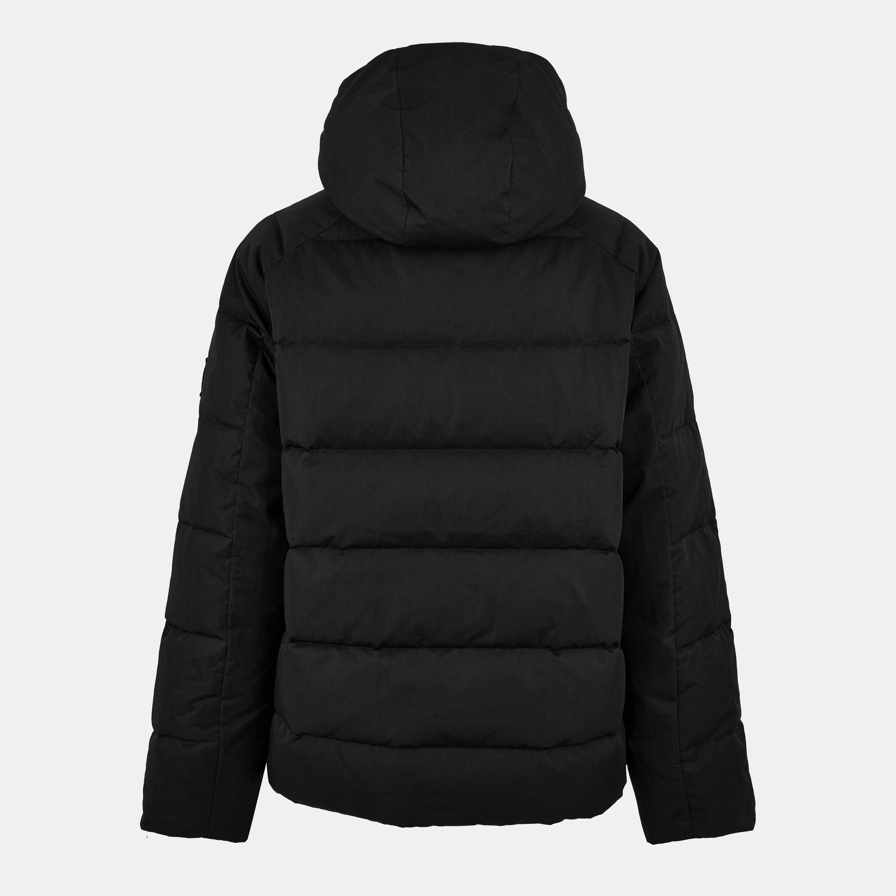 Black - Belstaff - Men's Apex Quilted Water-Resistant Short Puffer Jacket - 2