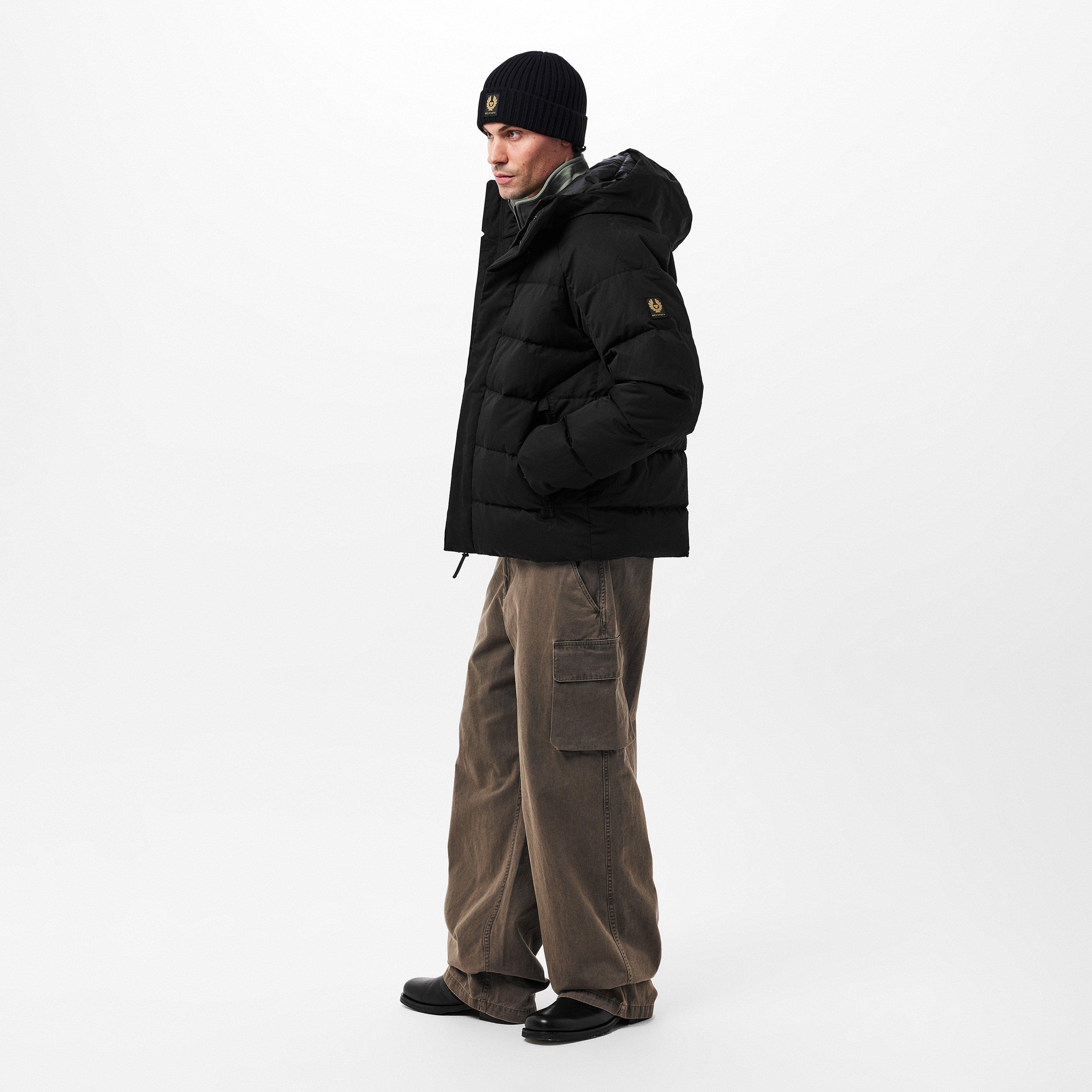 Black - Belstaff - Men's Apex Quilted Water-Resistant Short Puffer Jacket - 6