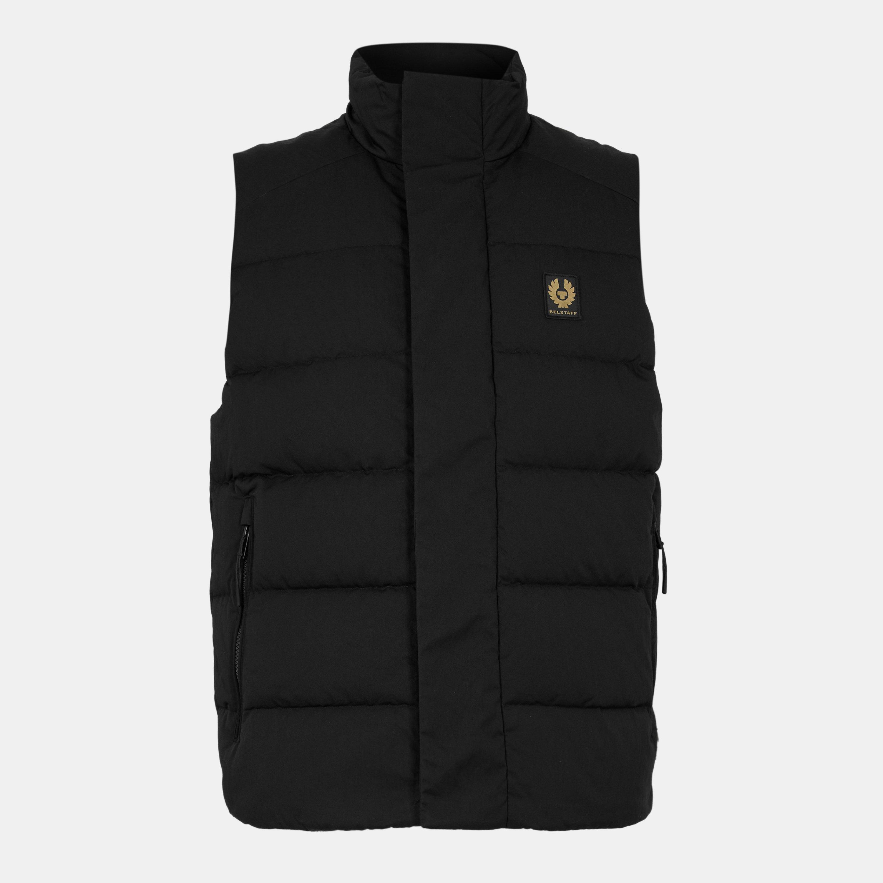 Black - Belstaff - Men's Apex Gilet - 1