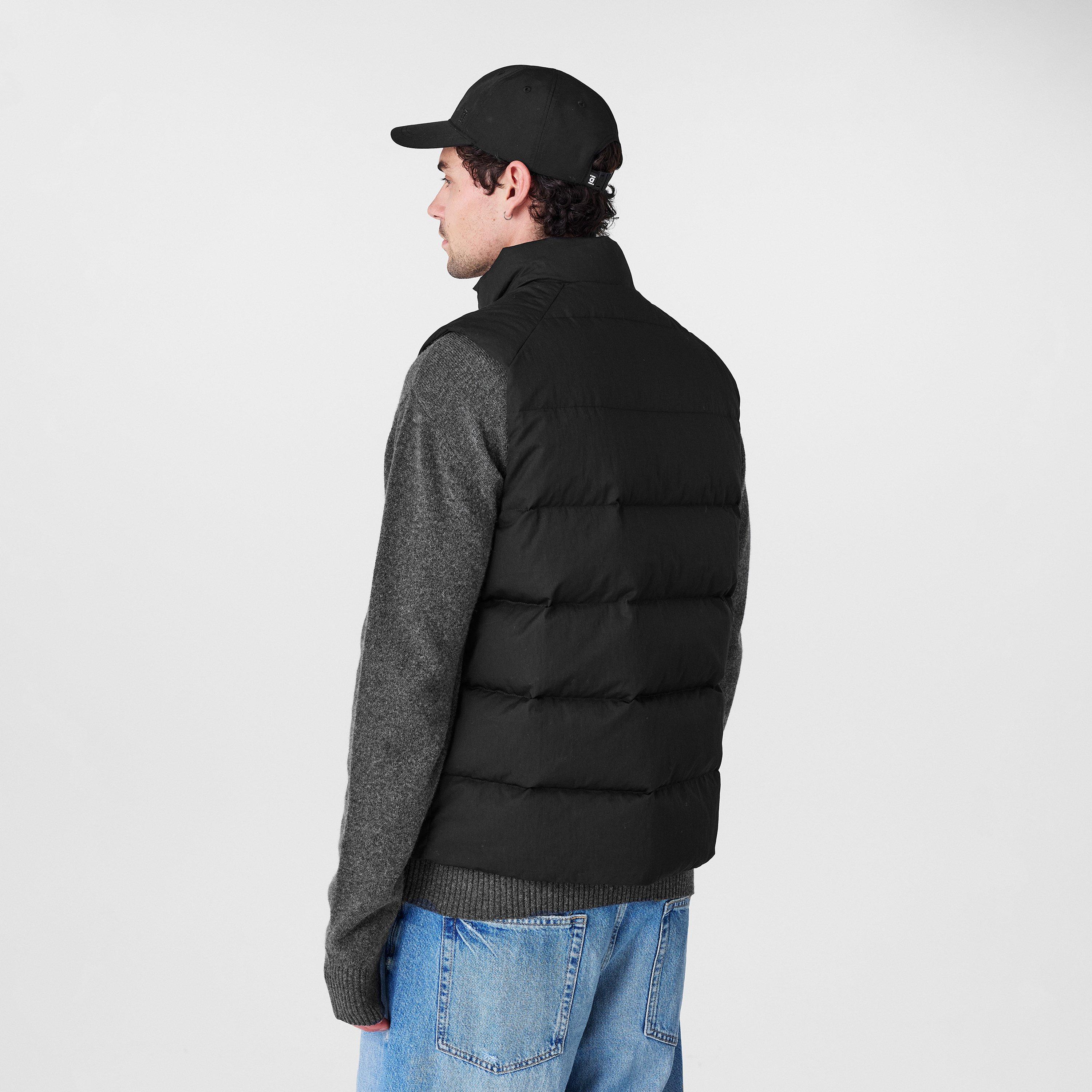 Black - Belstaff - Men's Apex Sleeveless Insulated Gilet - 4