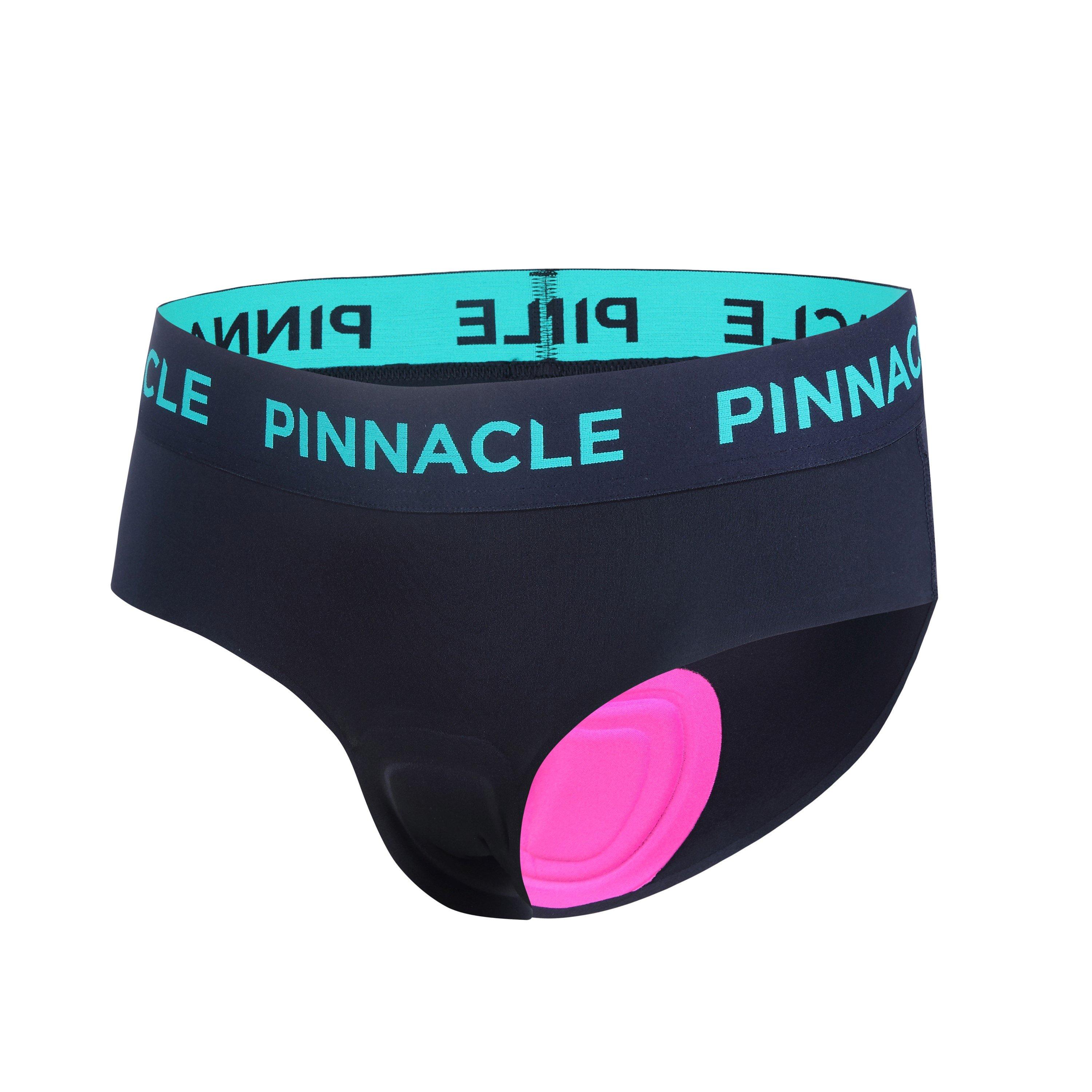 Pinnacle Women's Slim Fit Elastane Inner Cycling Shorts - Black - 16 (XL)