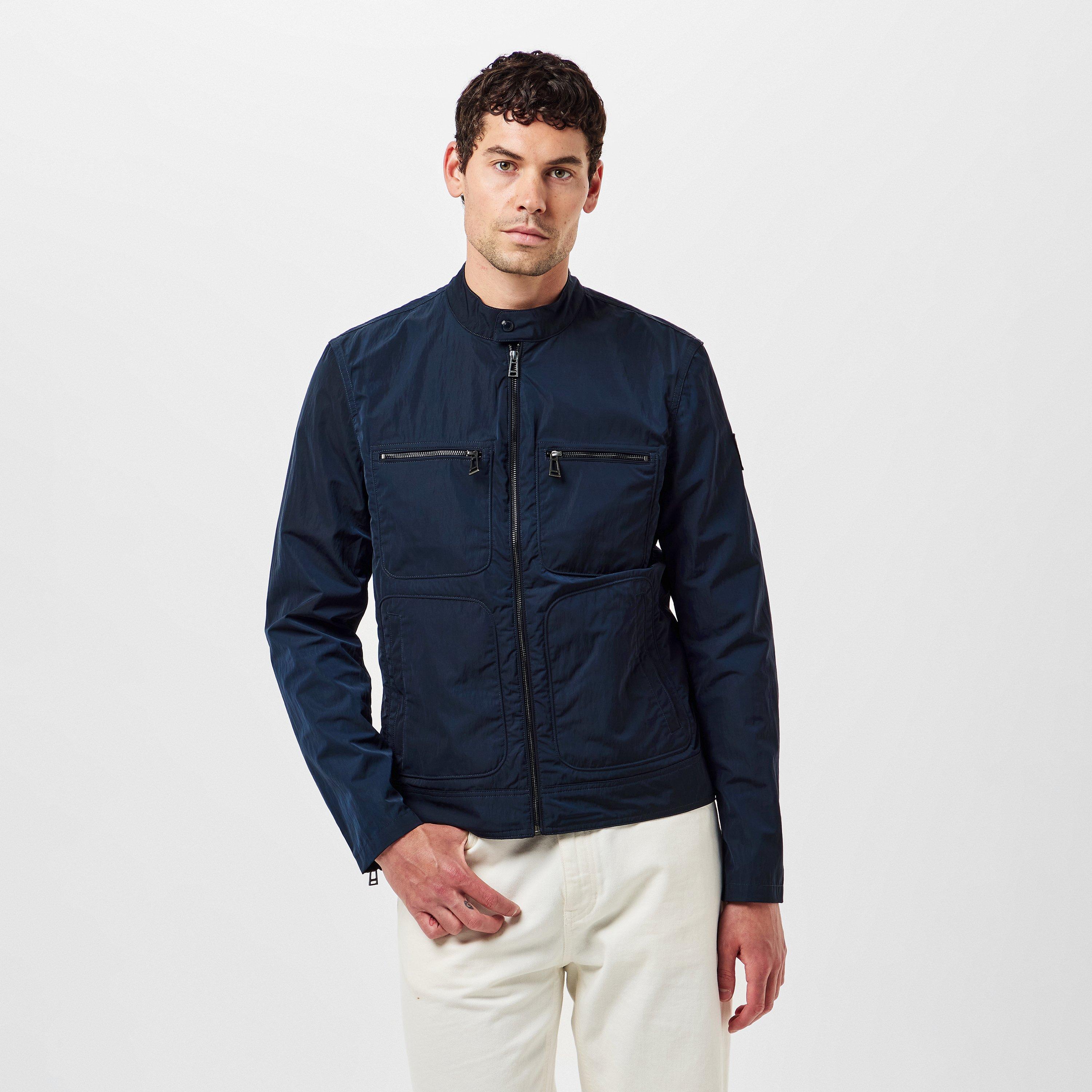 Dark Ink - Belstaff - Men's  Weather Resistant Bomber Jacket - 3