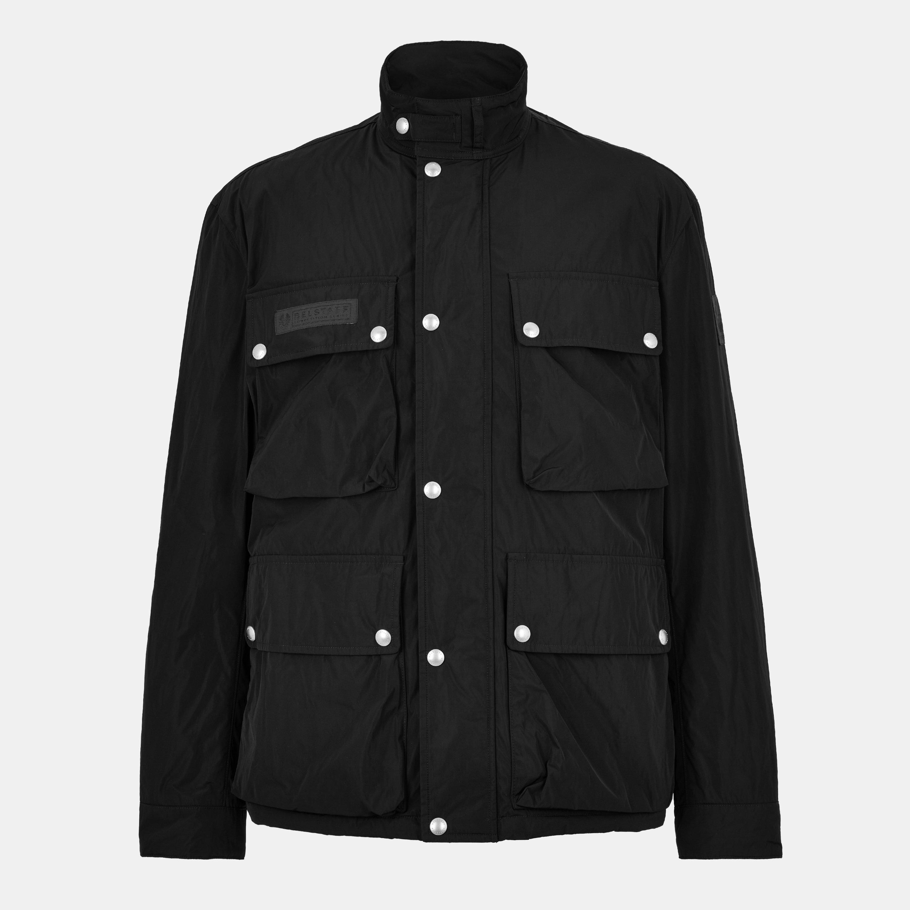 Black - Belstaff - Men's Weather Resistant Field Jacket - 1