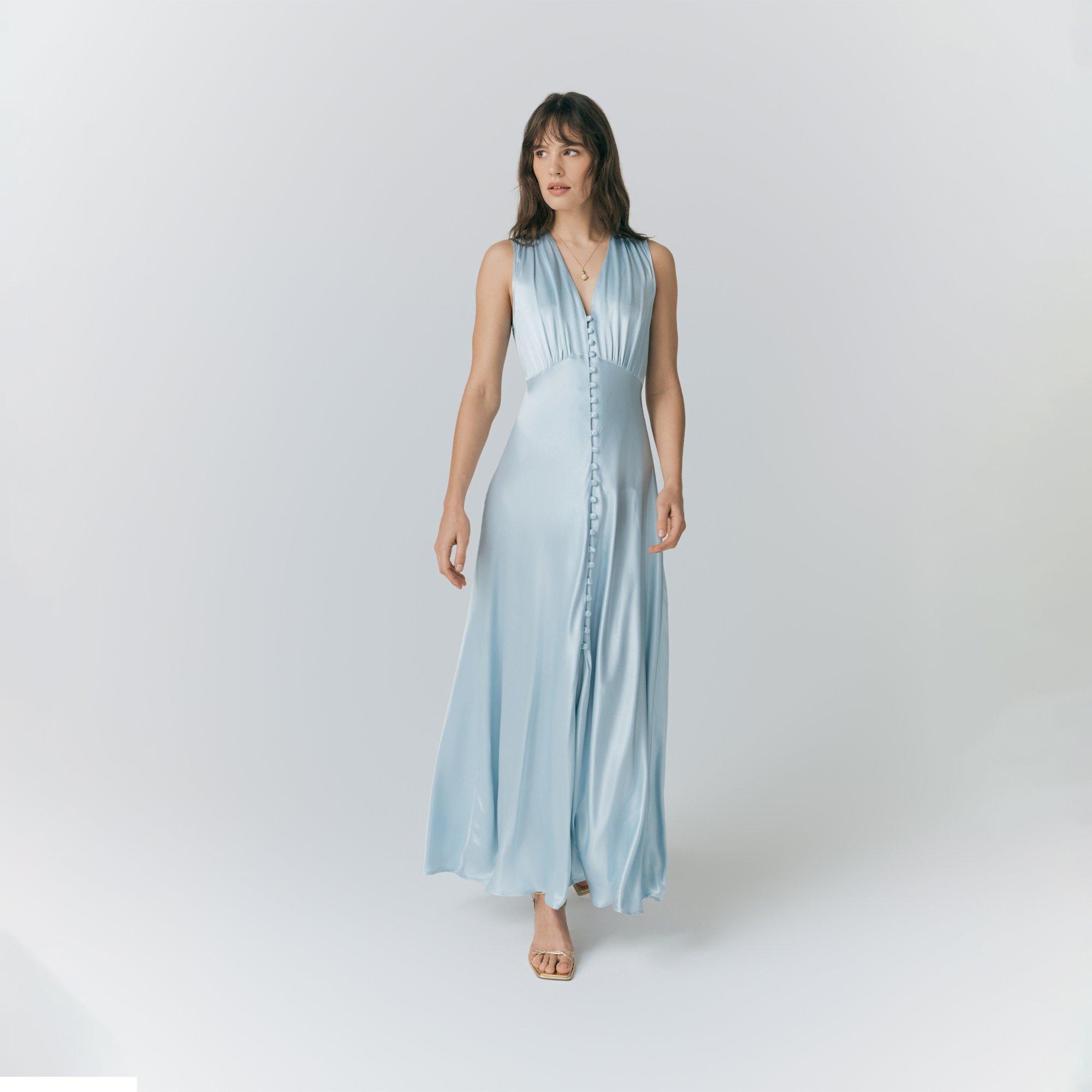 Light Blue - Ghost - Women's River Maxi Dress - 1