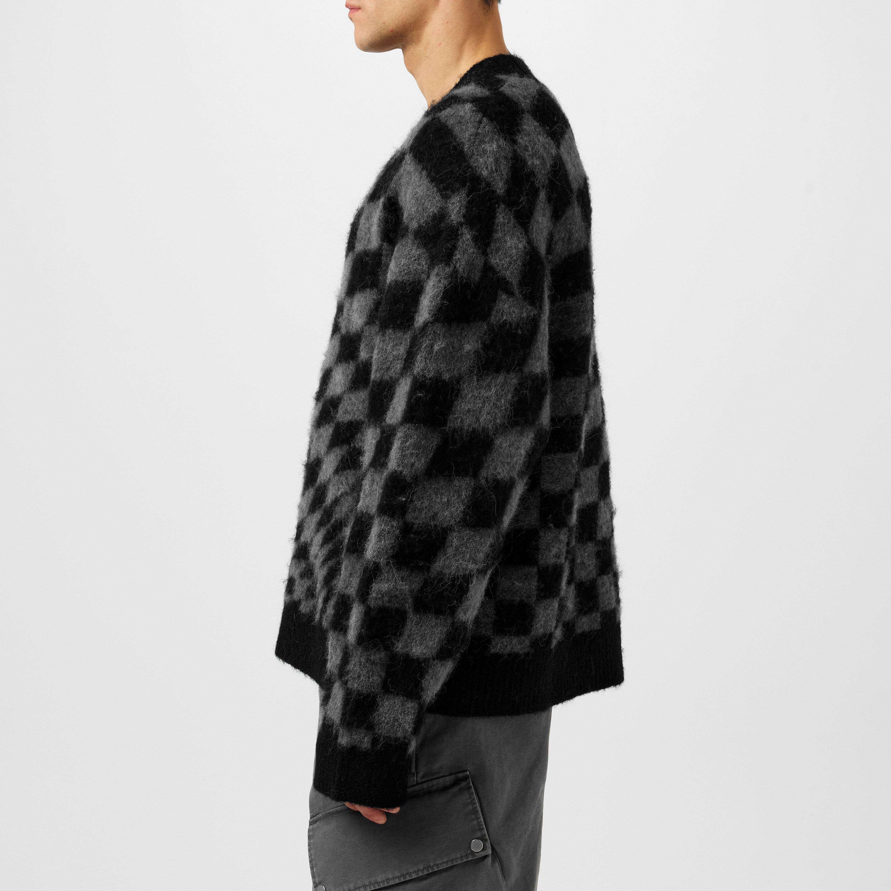 Shadow - Represent - Men's Checkerboard Knit Jumper - 2