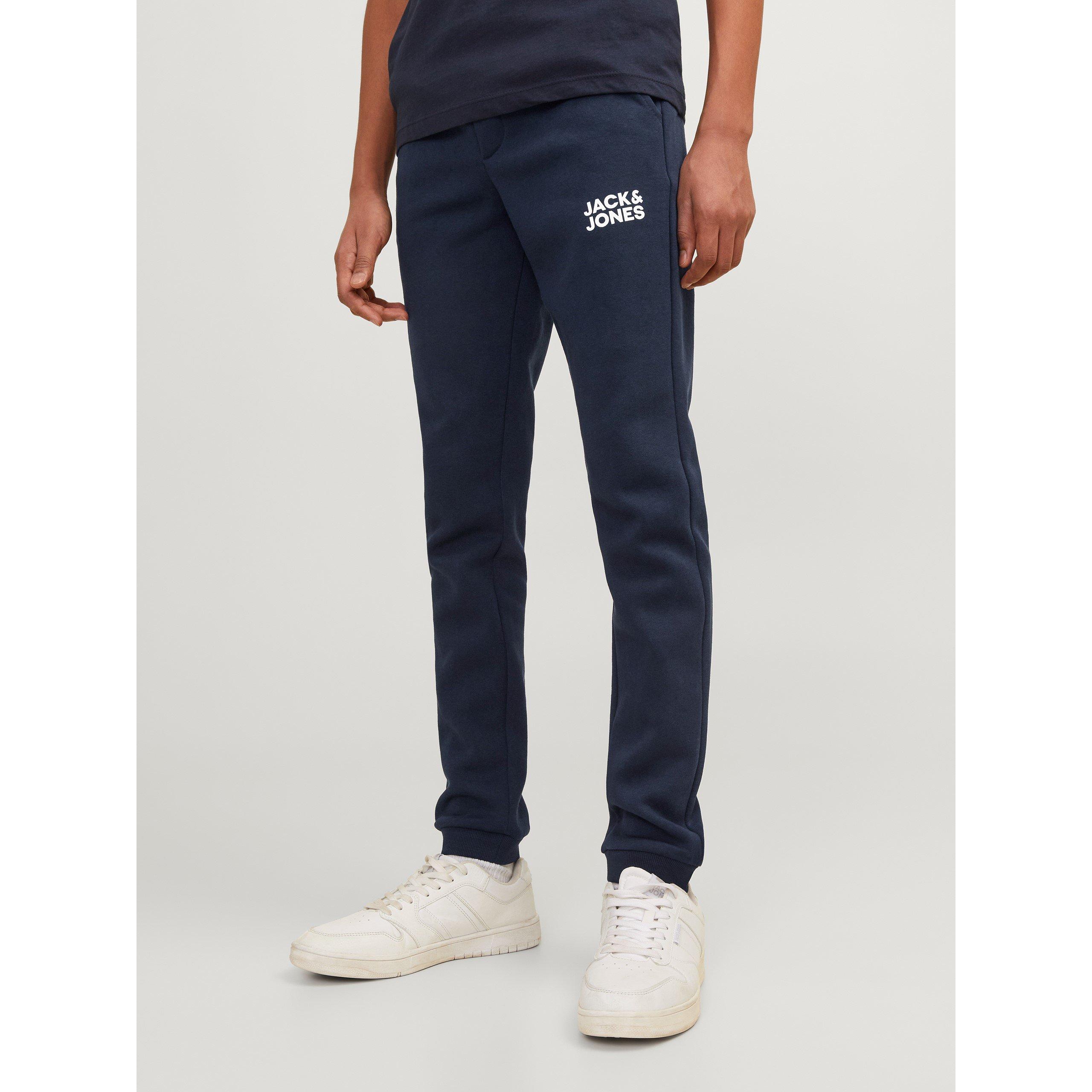 Jack And Jones  Kids' Gordon Closed Hem Fleece Joggers - Navy Blazer - 5 Years