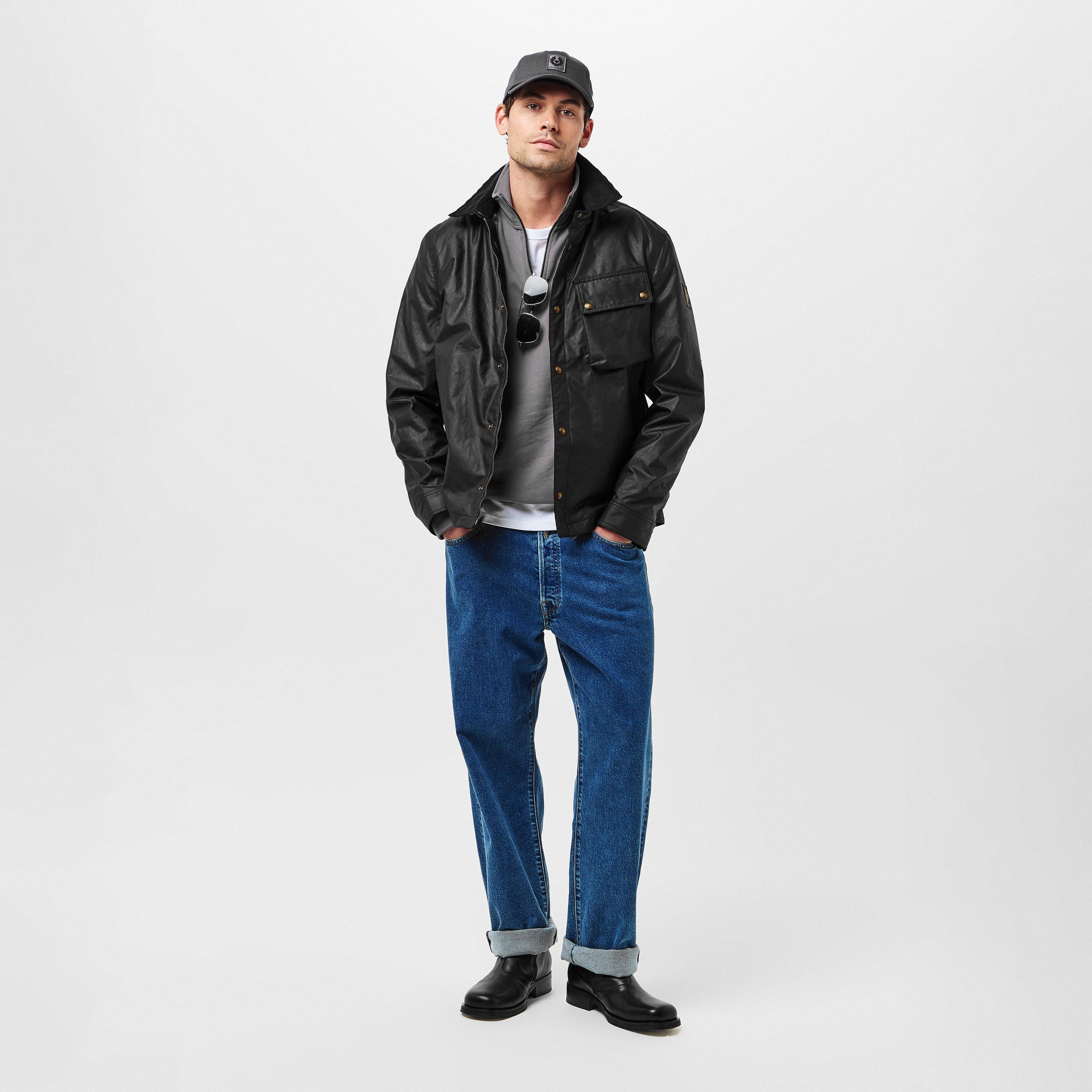 Black - Belstaff - Men's Weather-Resistant Wax Jacket - 6