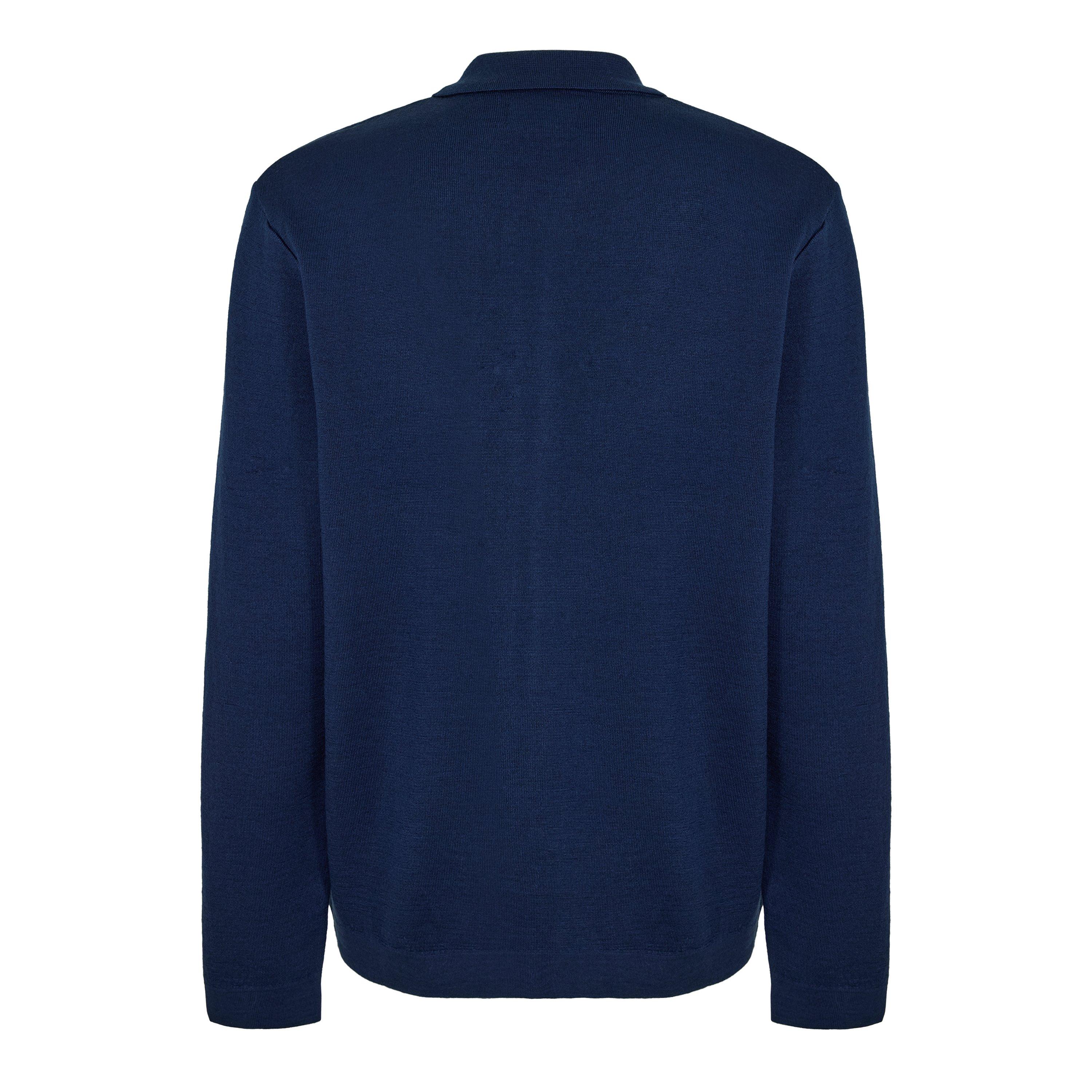 Navy Marl - Barbour - B.Li Croscombe Knit Sn62 - 2