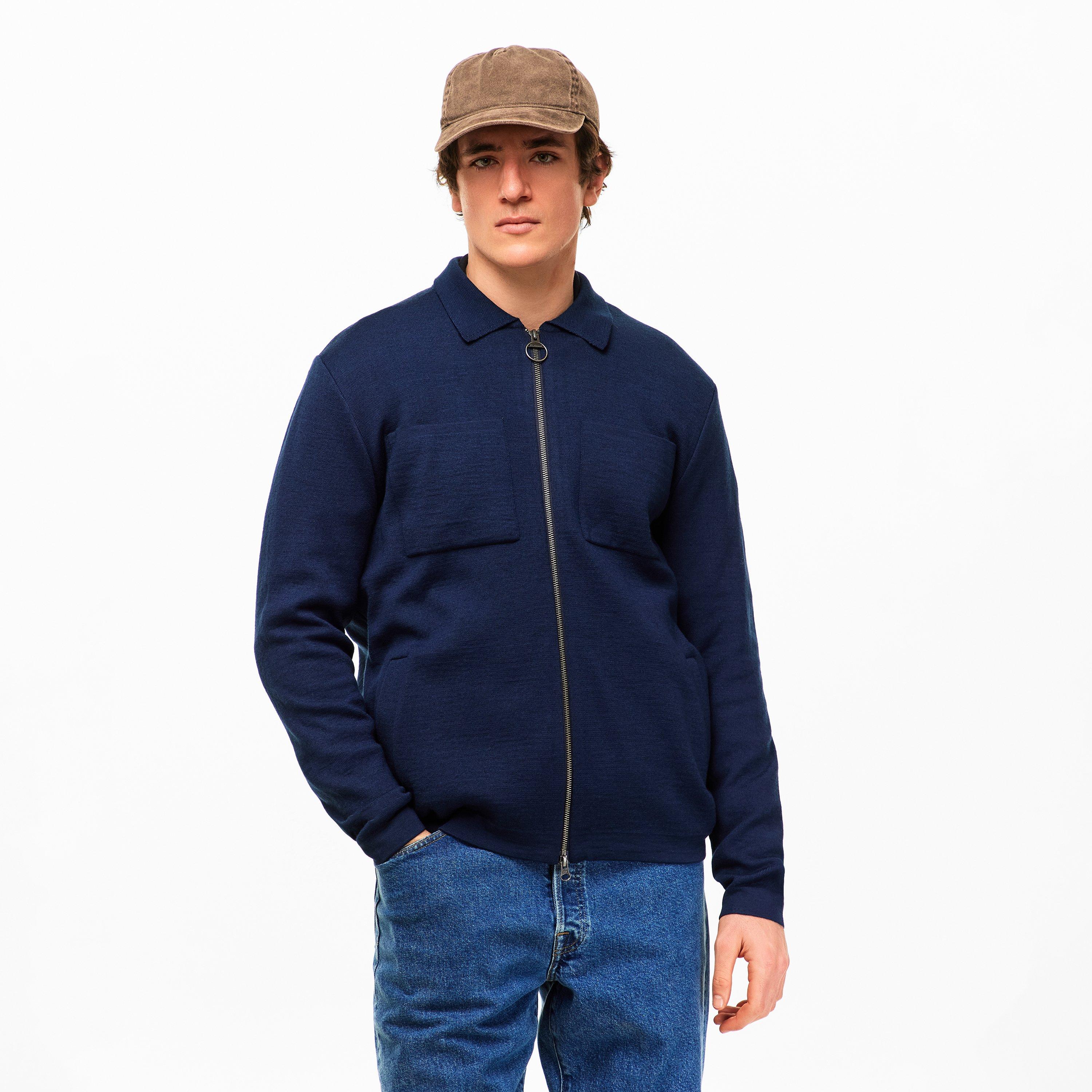 Navy Marl - Barbour - B.Li Croscombe Knit Sn62 - 3