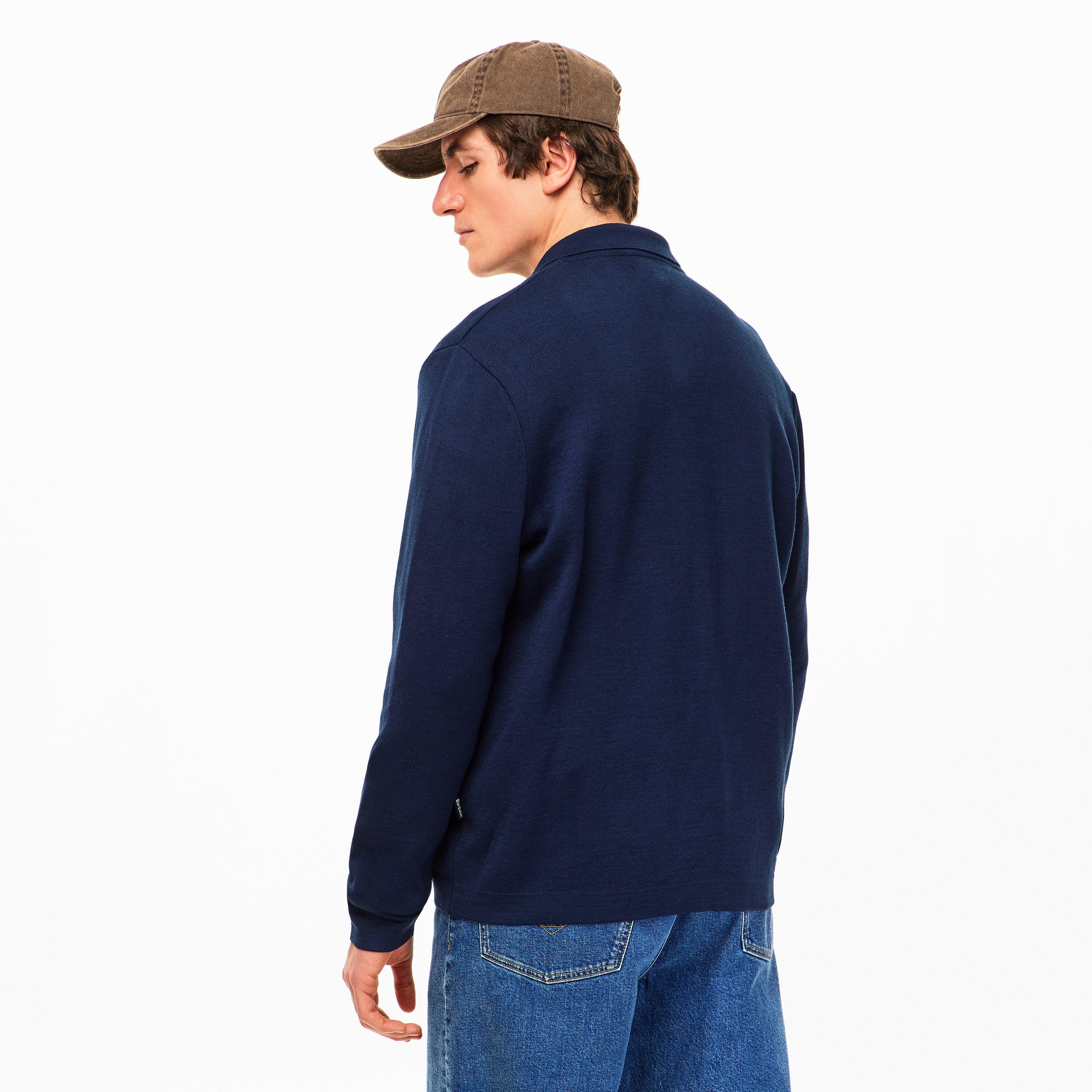Navy Marl - Barbour - B.Li Croscombe Knit Sn62 - 4