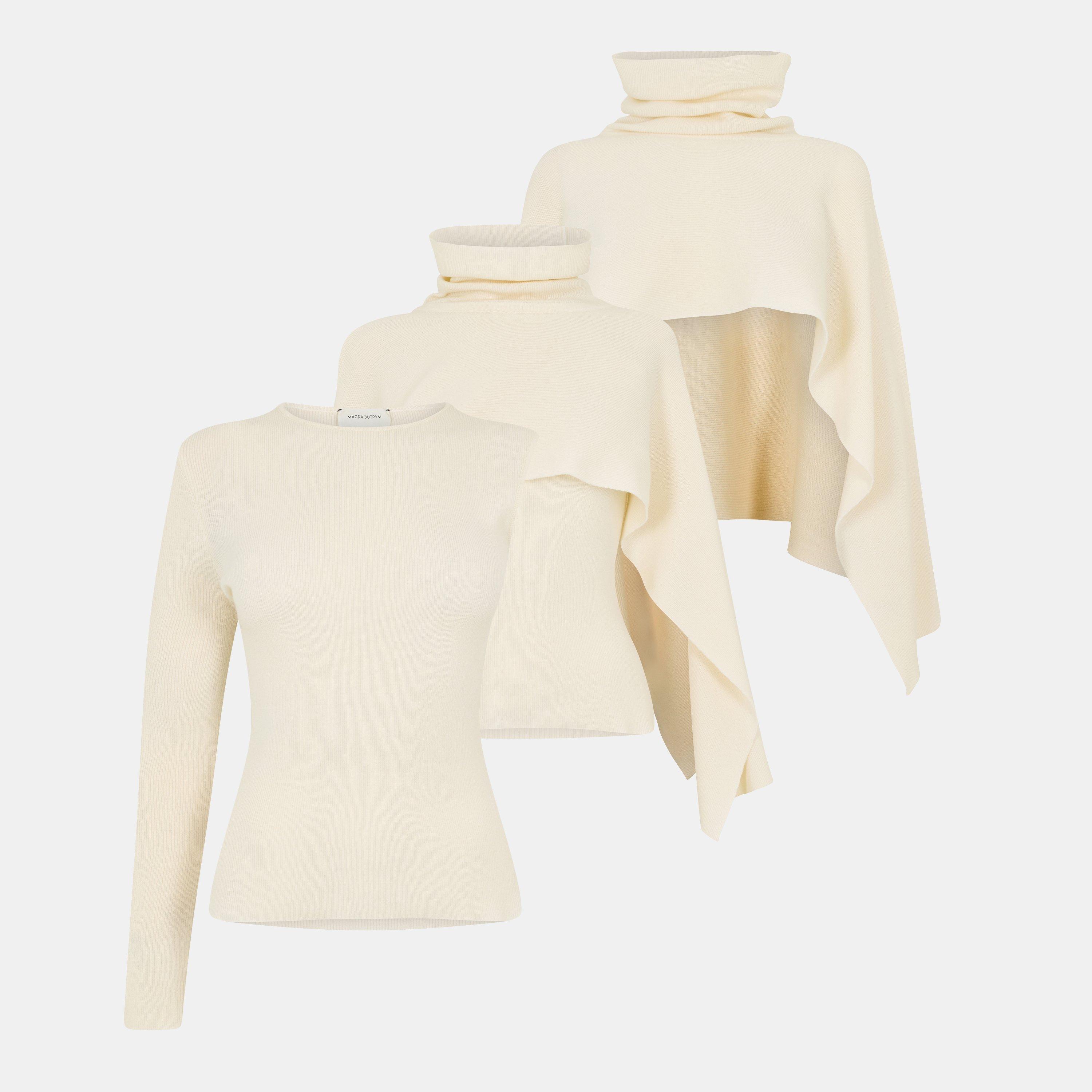 Cream - Magda Butrym - Women's Jumper - 3