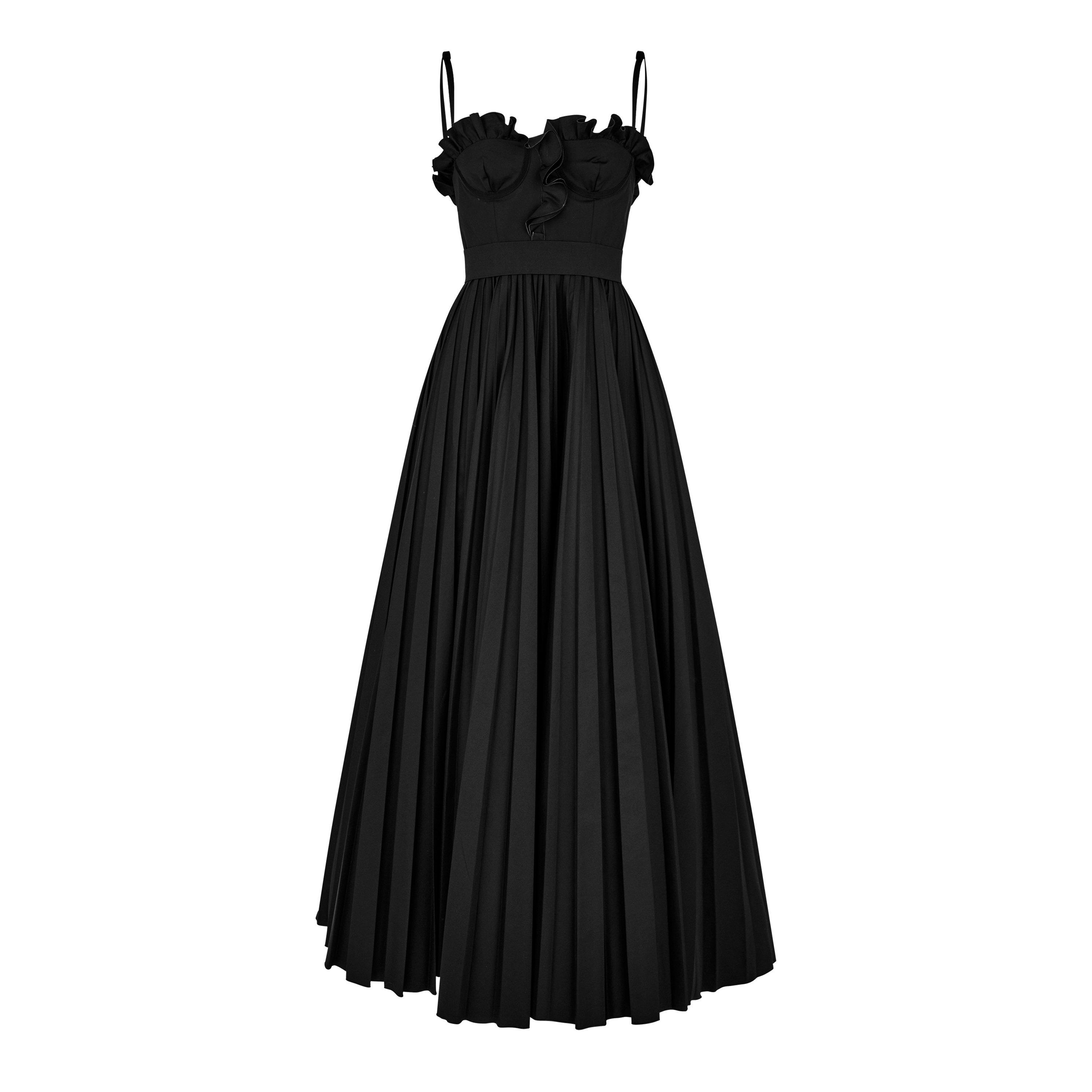 Black - Giambattista Valli - Maxi Corset Dress - 5