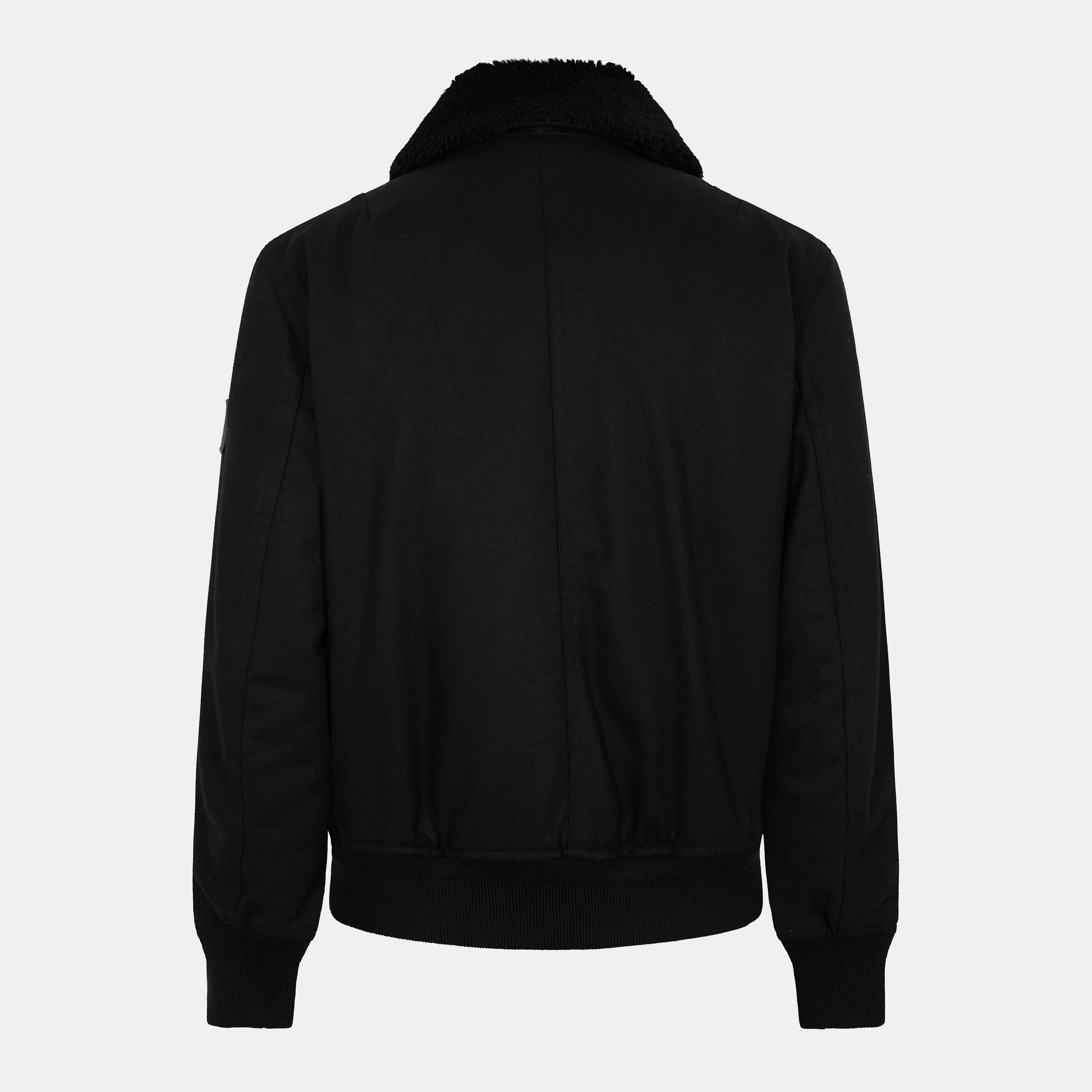 Black - Belstaff - Men's Welder Heritage Metal Hardware Aviator Jacket - 2