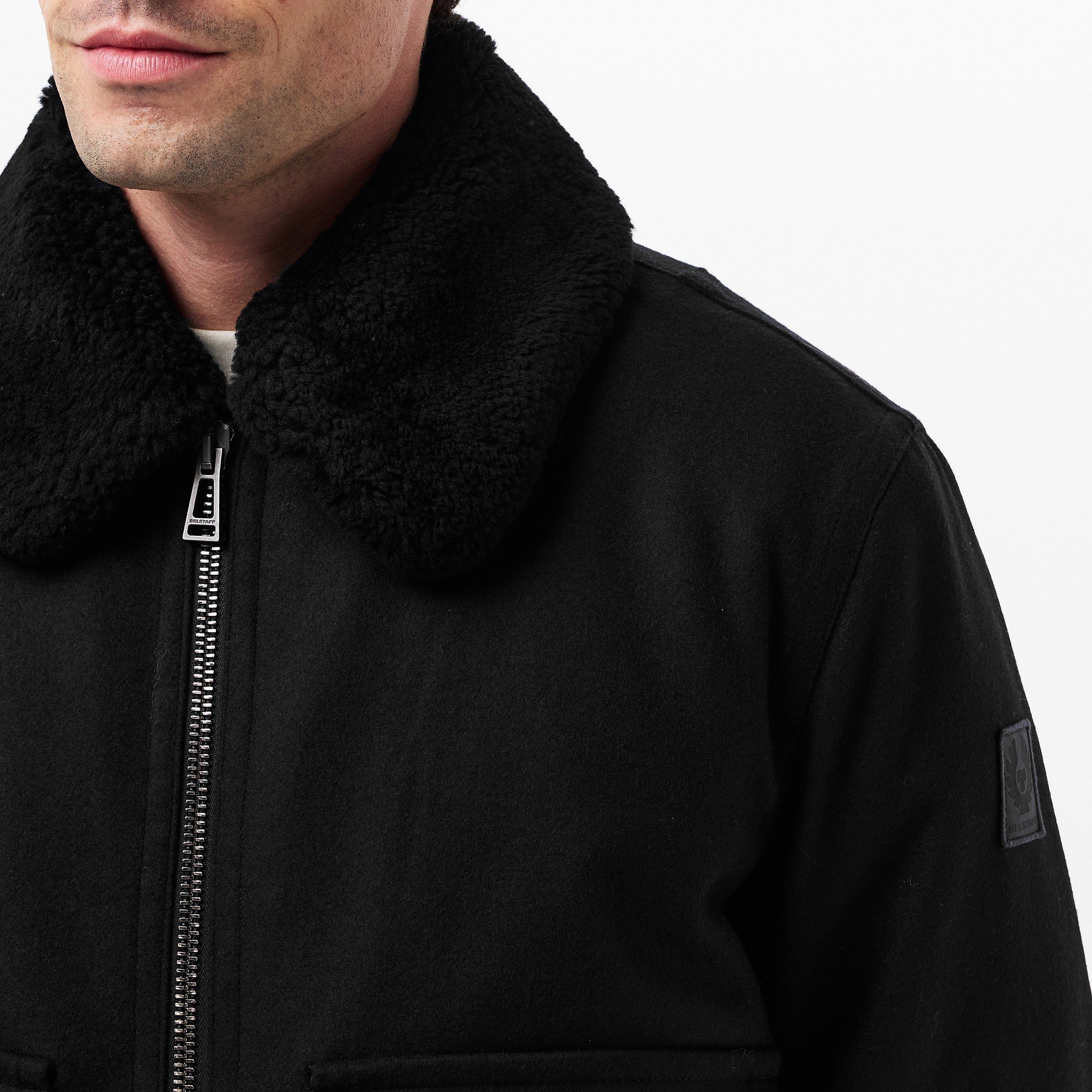 Black - Belstaff - Men's Welder Heritage Metal Hardware Aviator Jacket - 5