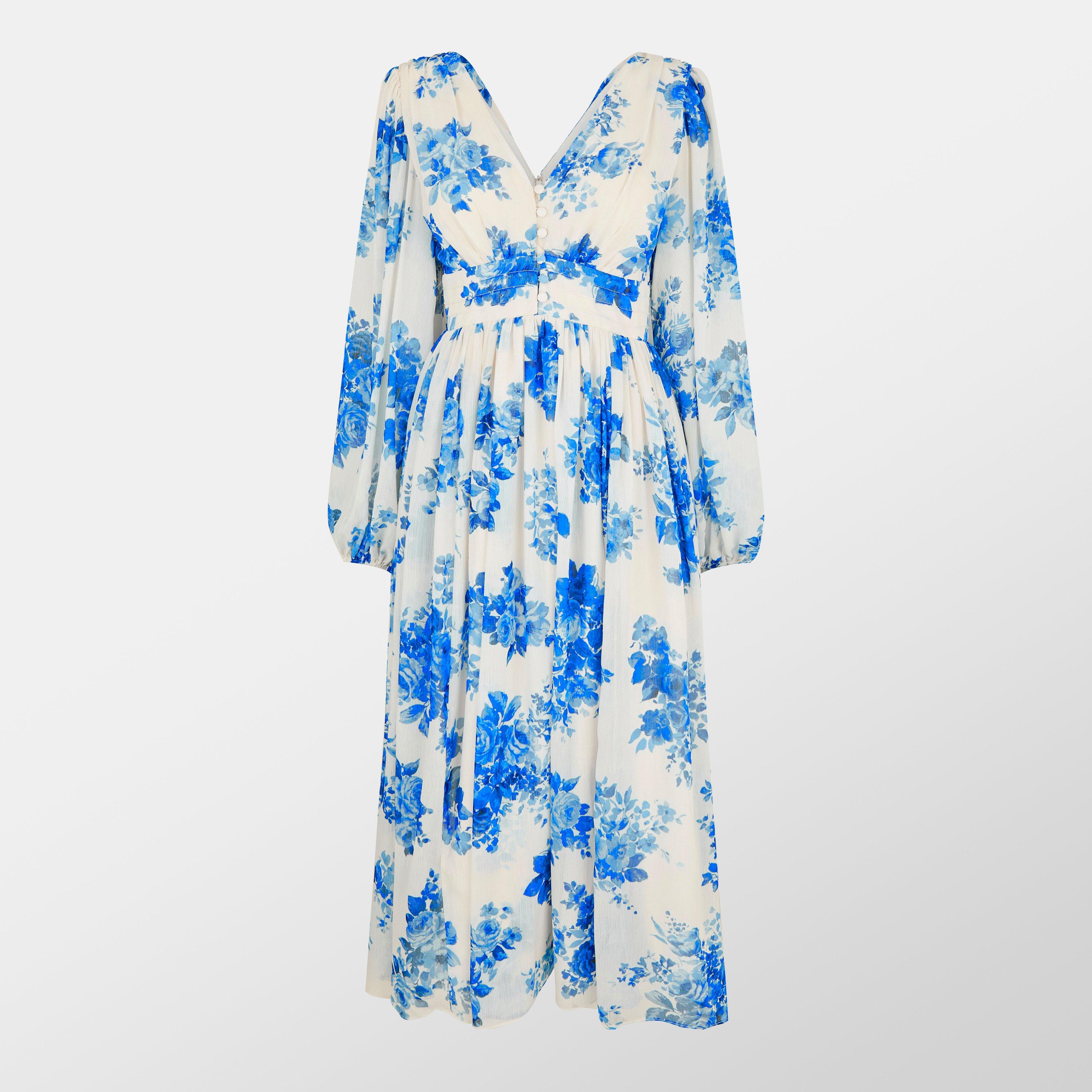 Nobodys Child Women's Floral Anya Midi Dress - Fracncesca Frl - 10 (S)
