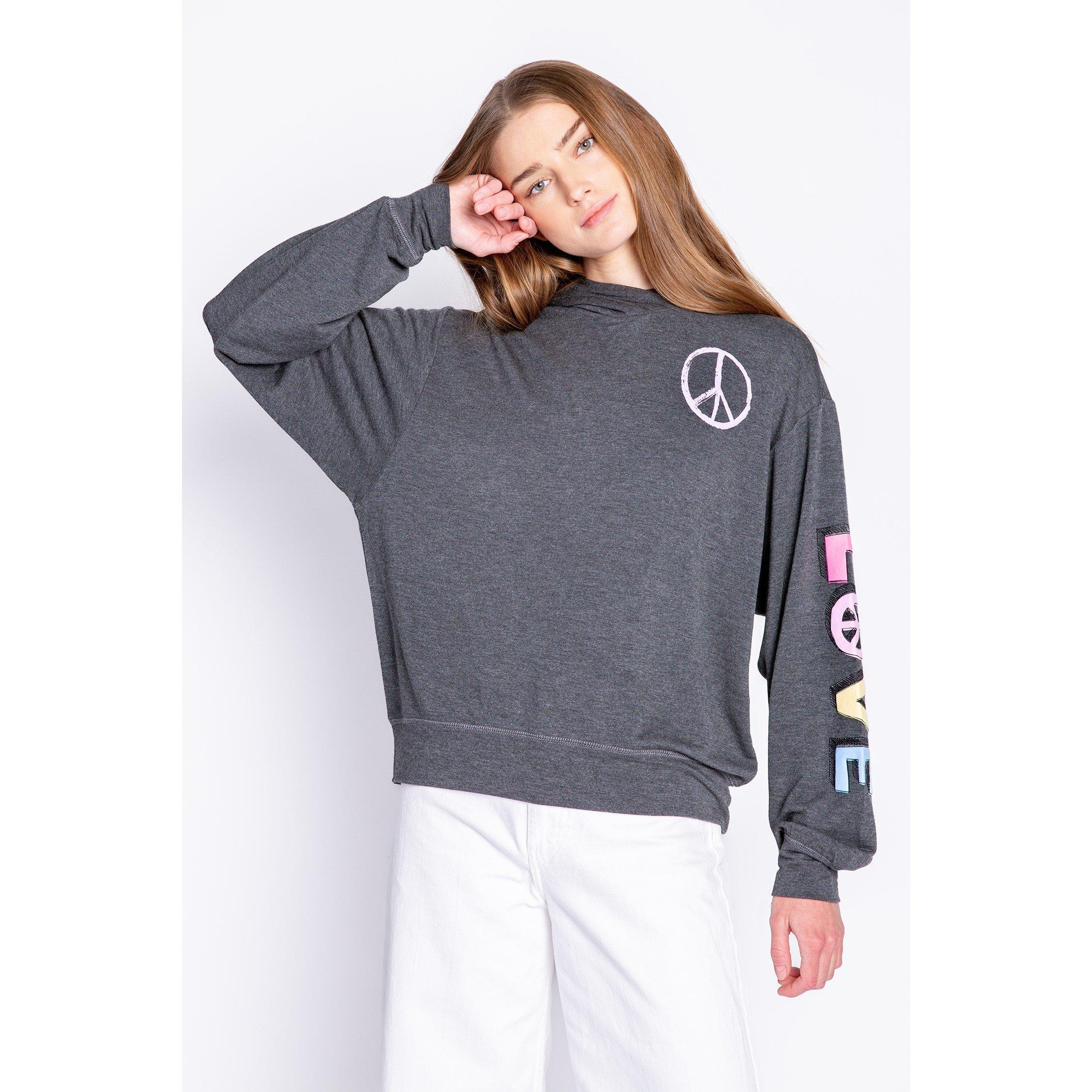 Pj Salvage Women's Hoody - Anthrazit-Mel. - 14 (L)