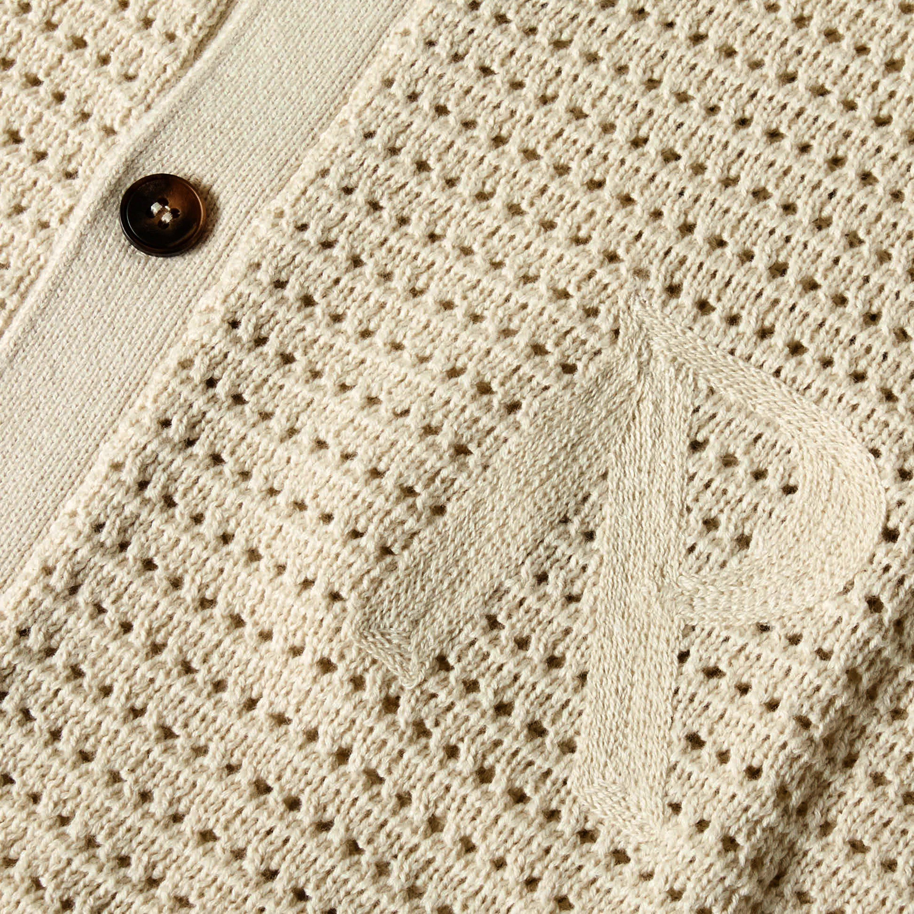 Ecru - Represent - Men's Knitted Top - 5