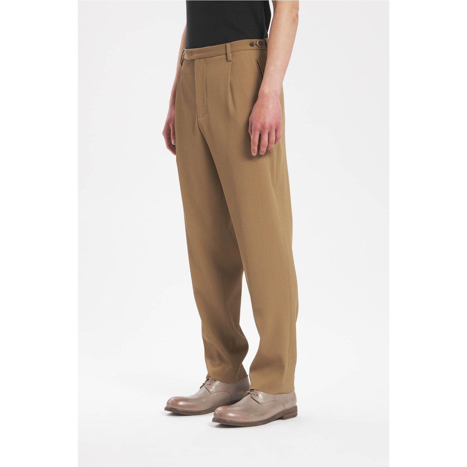 Khaki 360 - Barena - Tailored Barrel Leg Trousers - 2