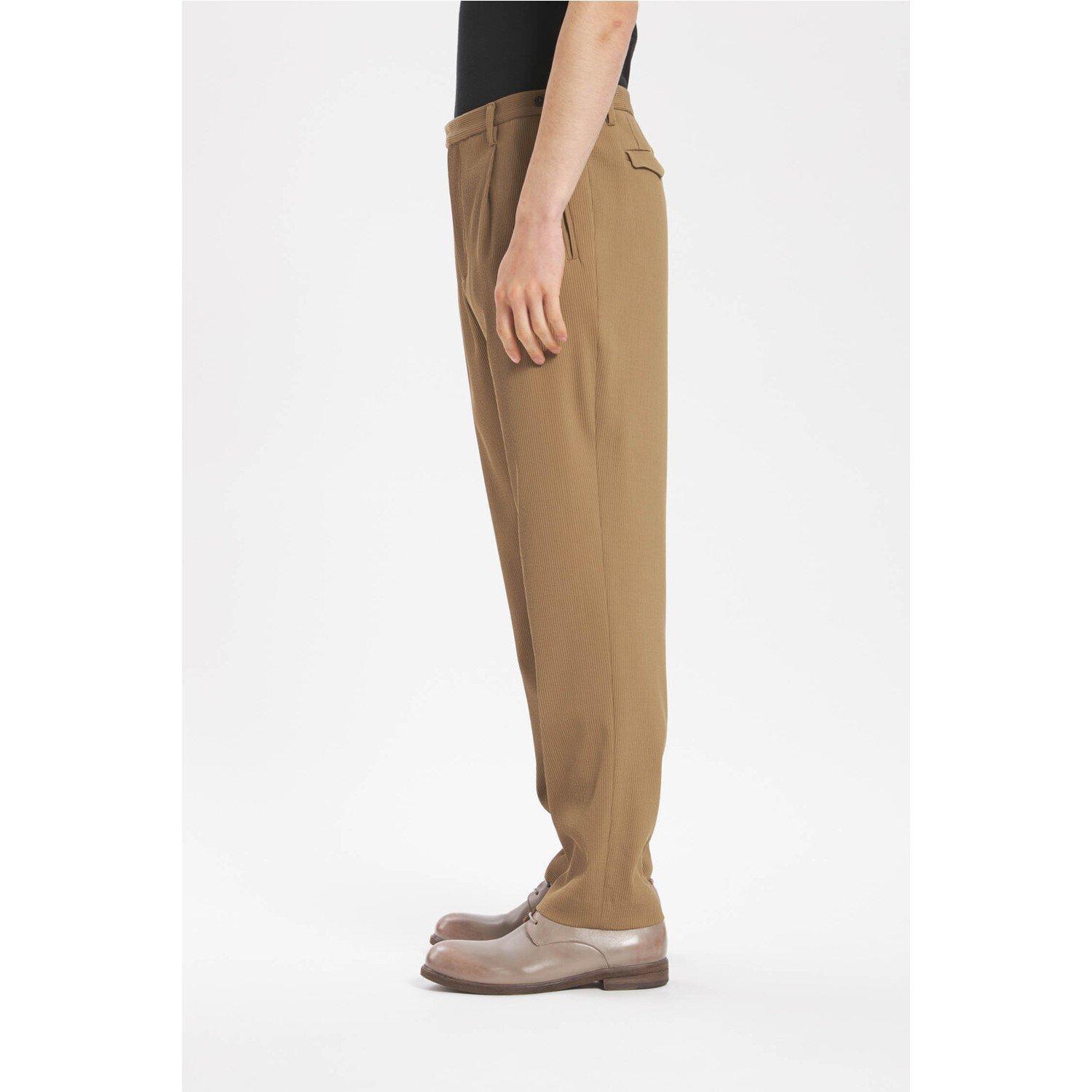 Khaki 360 - Barena - Tailored Barrel Leg Trousers - 3