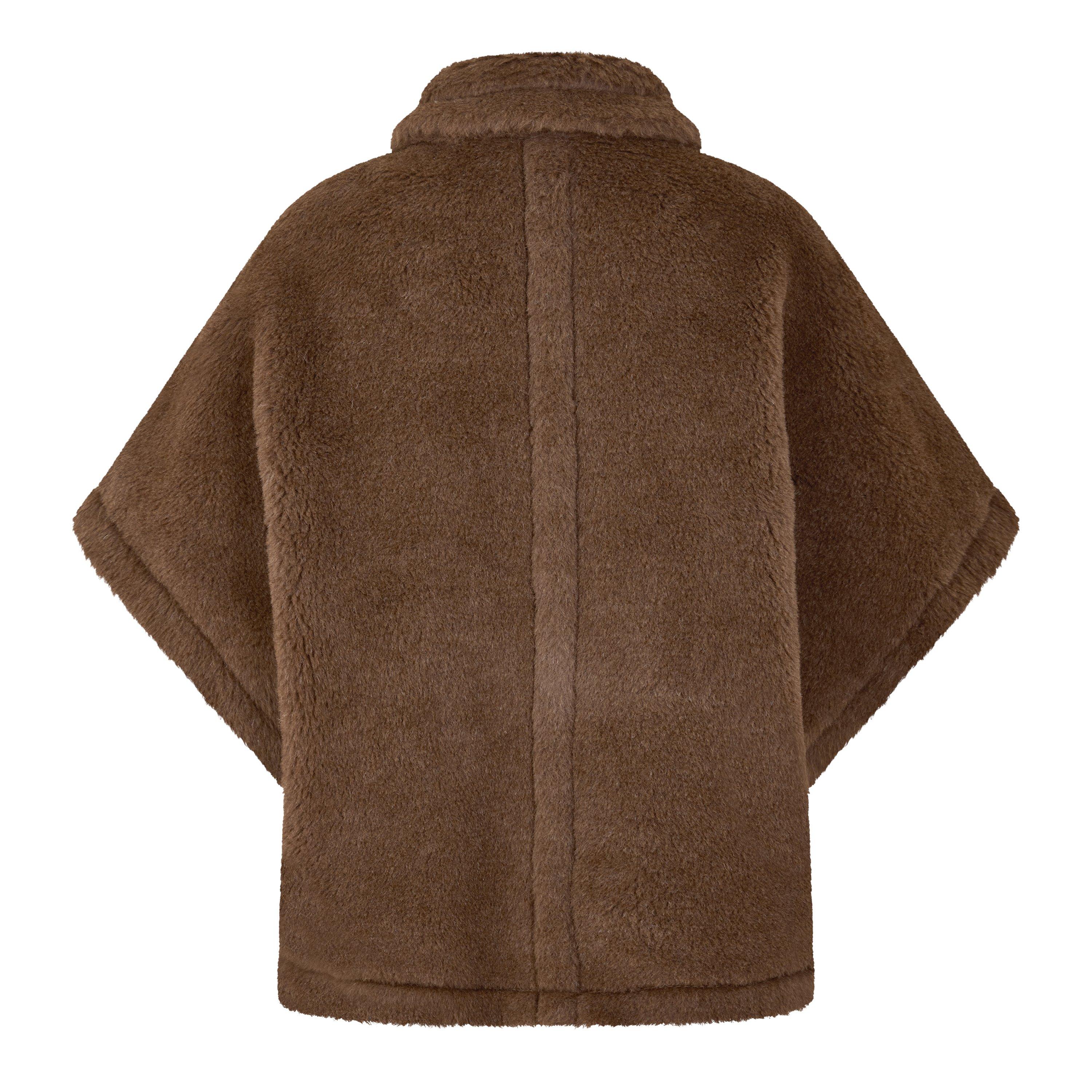Tobacco - Max Mara - Women's Cashmere Oversized-Fit Poncho - 2