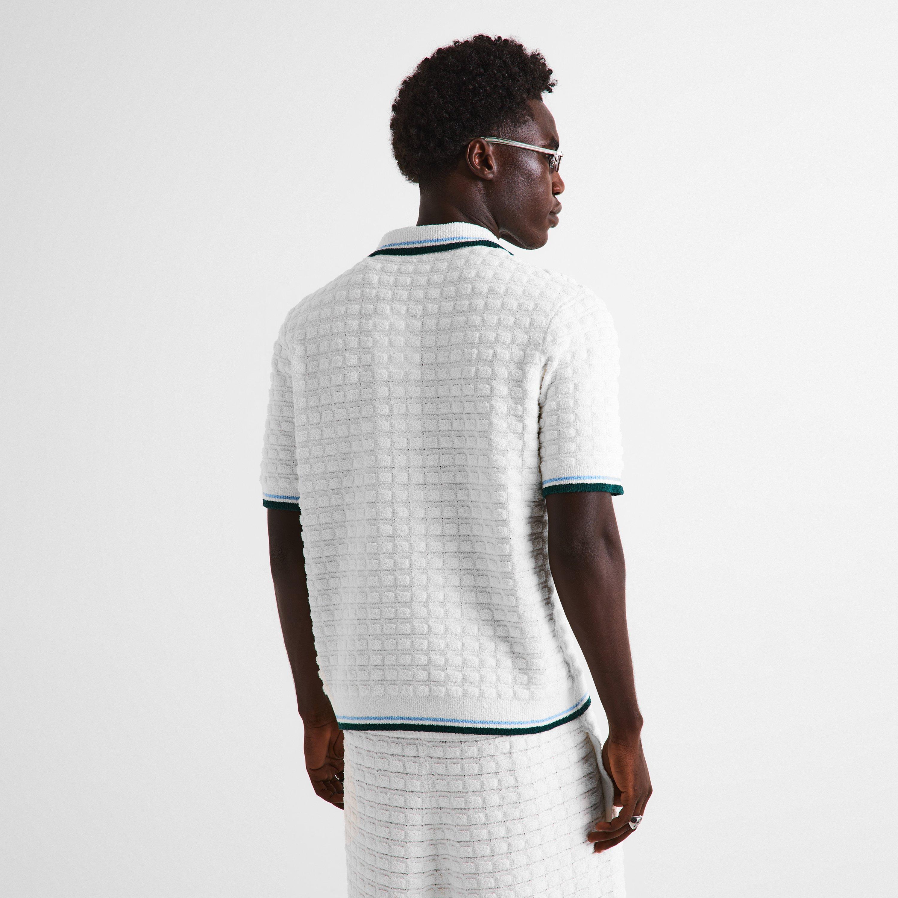 White - Casablanca - Casa Boucle SS Polo Sn64 - 4