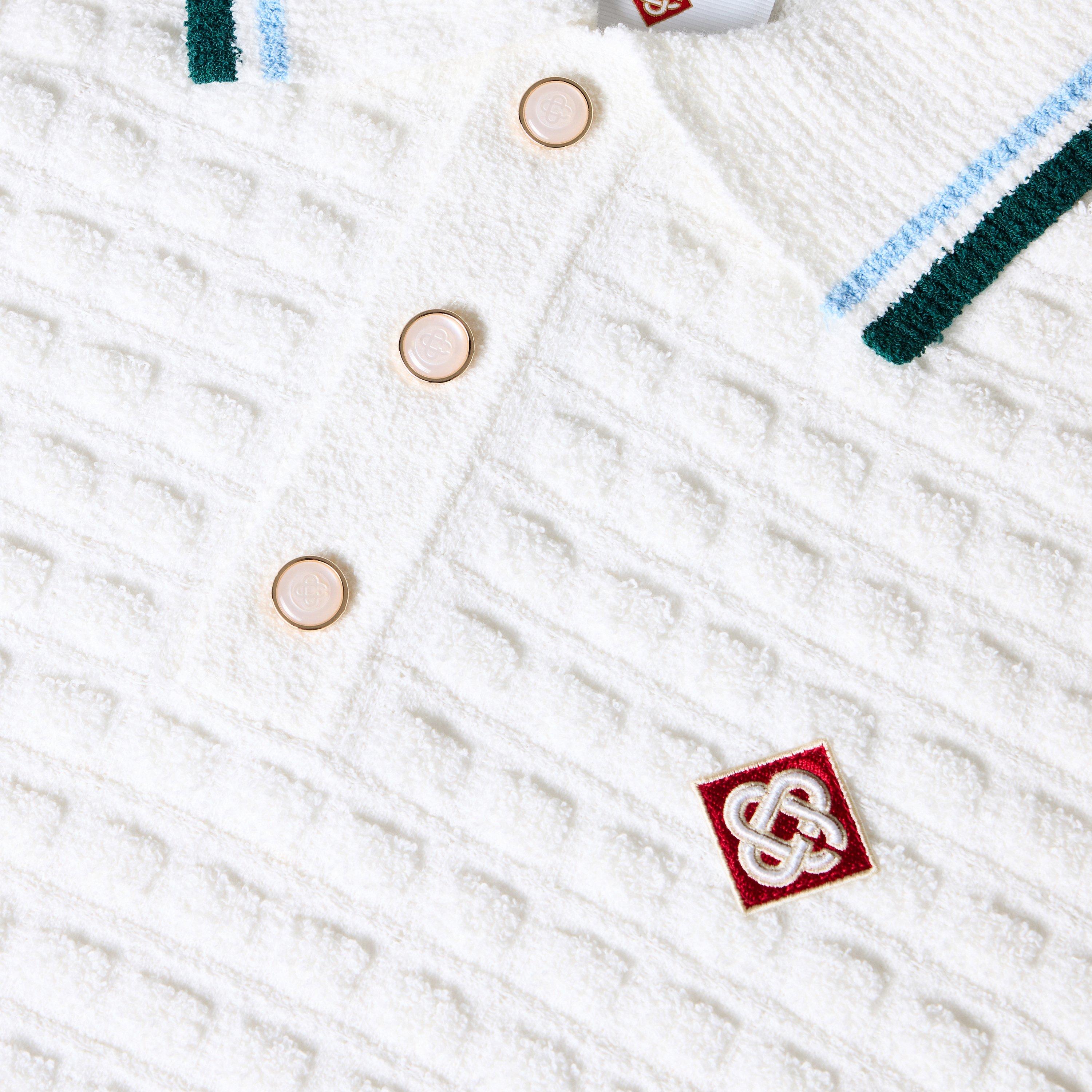 White - Casablanca - Casa Boucle SS Polo Sn64 - 3