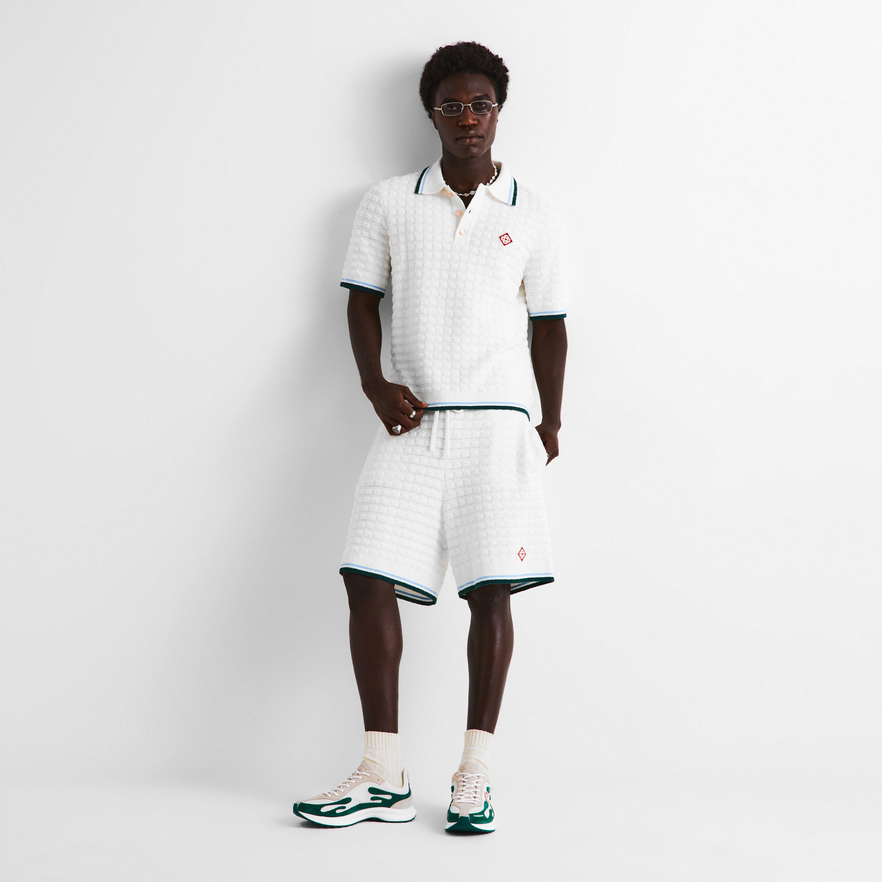 White - Casablanca - Casa Boucle SS Polo Sn64 - 6