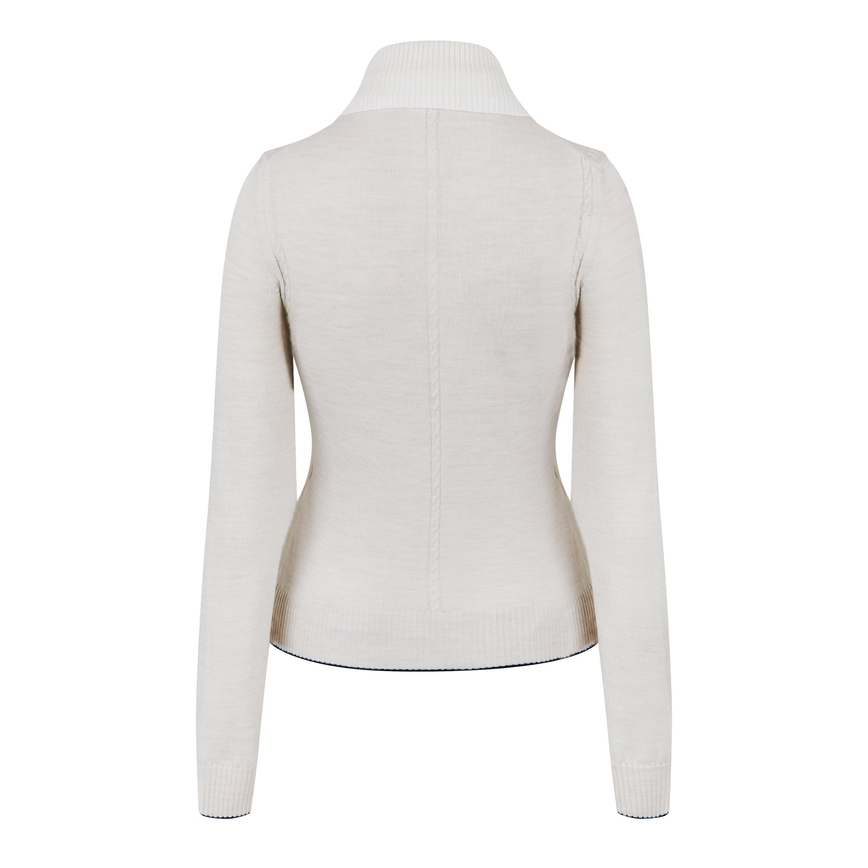 Light Beige - Jacquemus - J Logo Knit Polo - 6