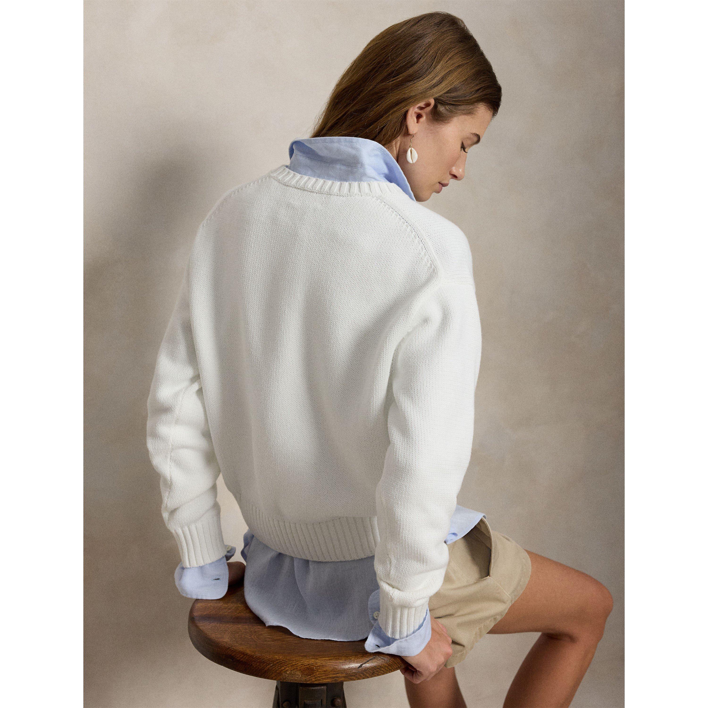 WHITE MULTI - Polo Ralph Lauren - Polo Bear Knit Ld63 - 4