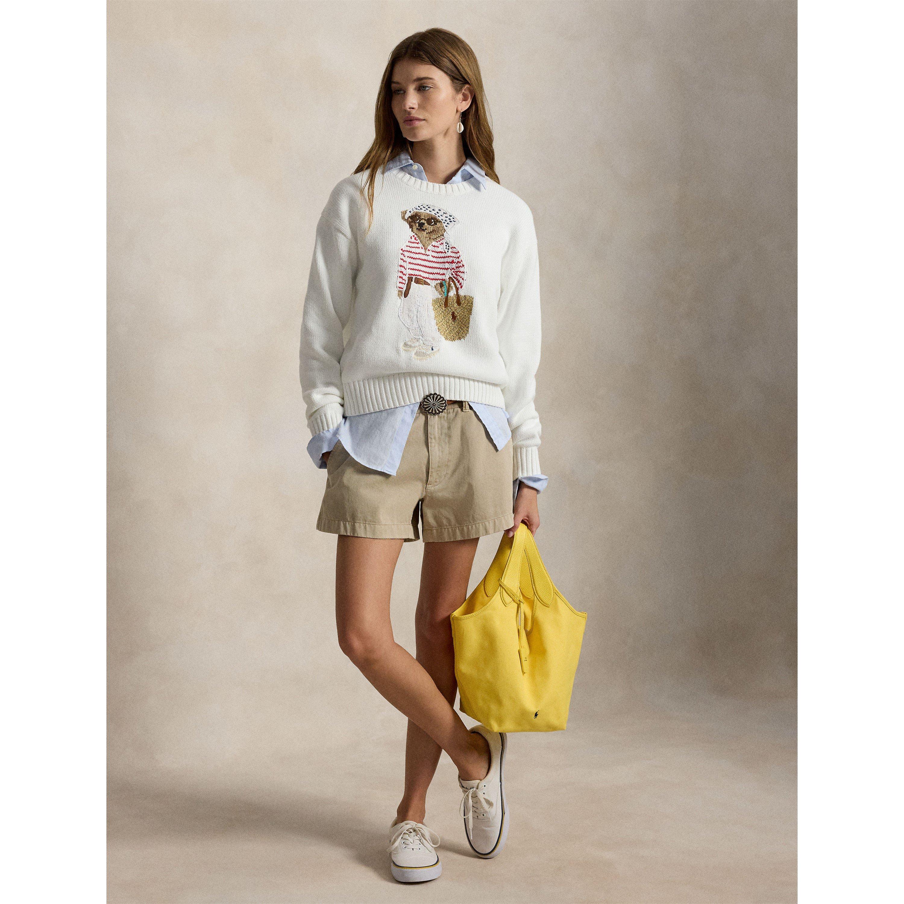 WHITE MULTI - Polo Ralph Lauren - Polo Bear Knit Ld63 - 6