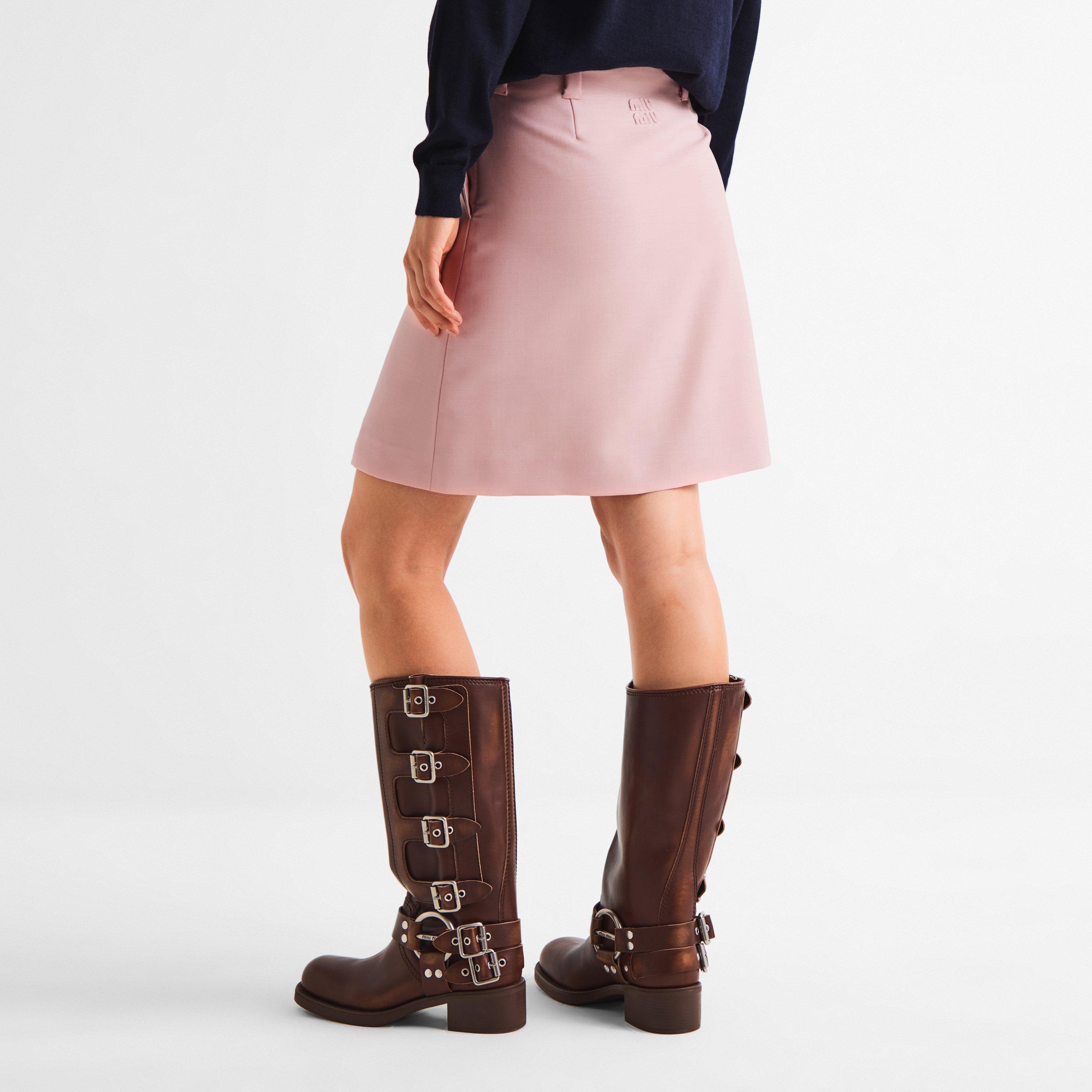 Pesco - Miu Miu - Miu Mohair Skirt Ld64 - 4