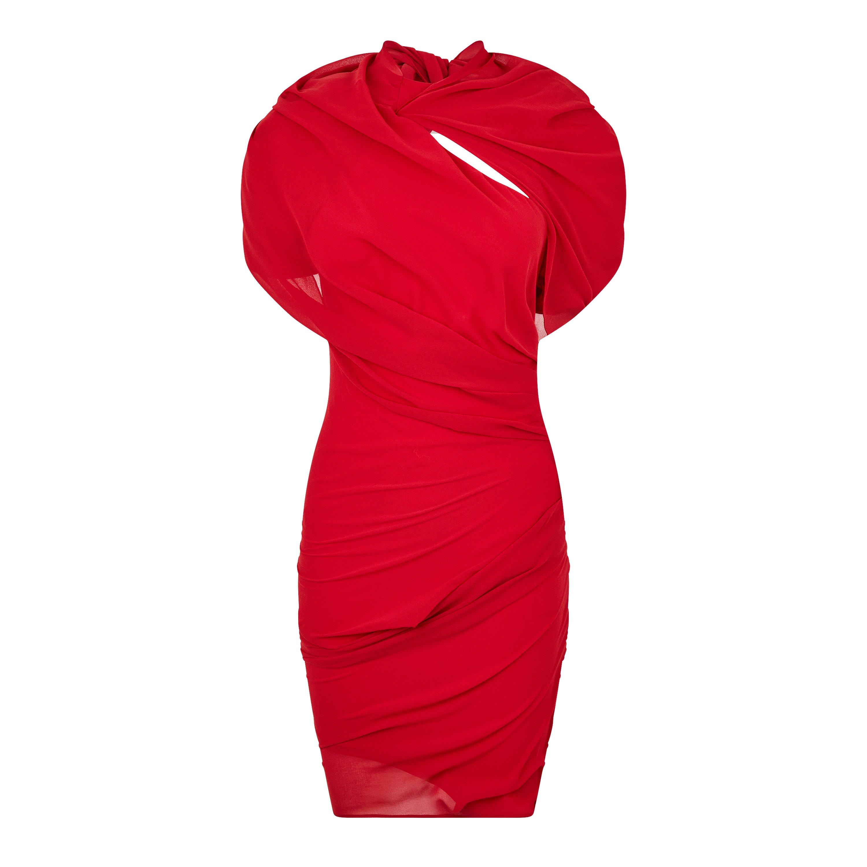 Red - Jacquemus - The Castagna Dress - 5
