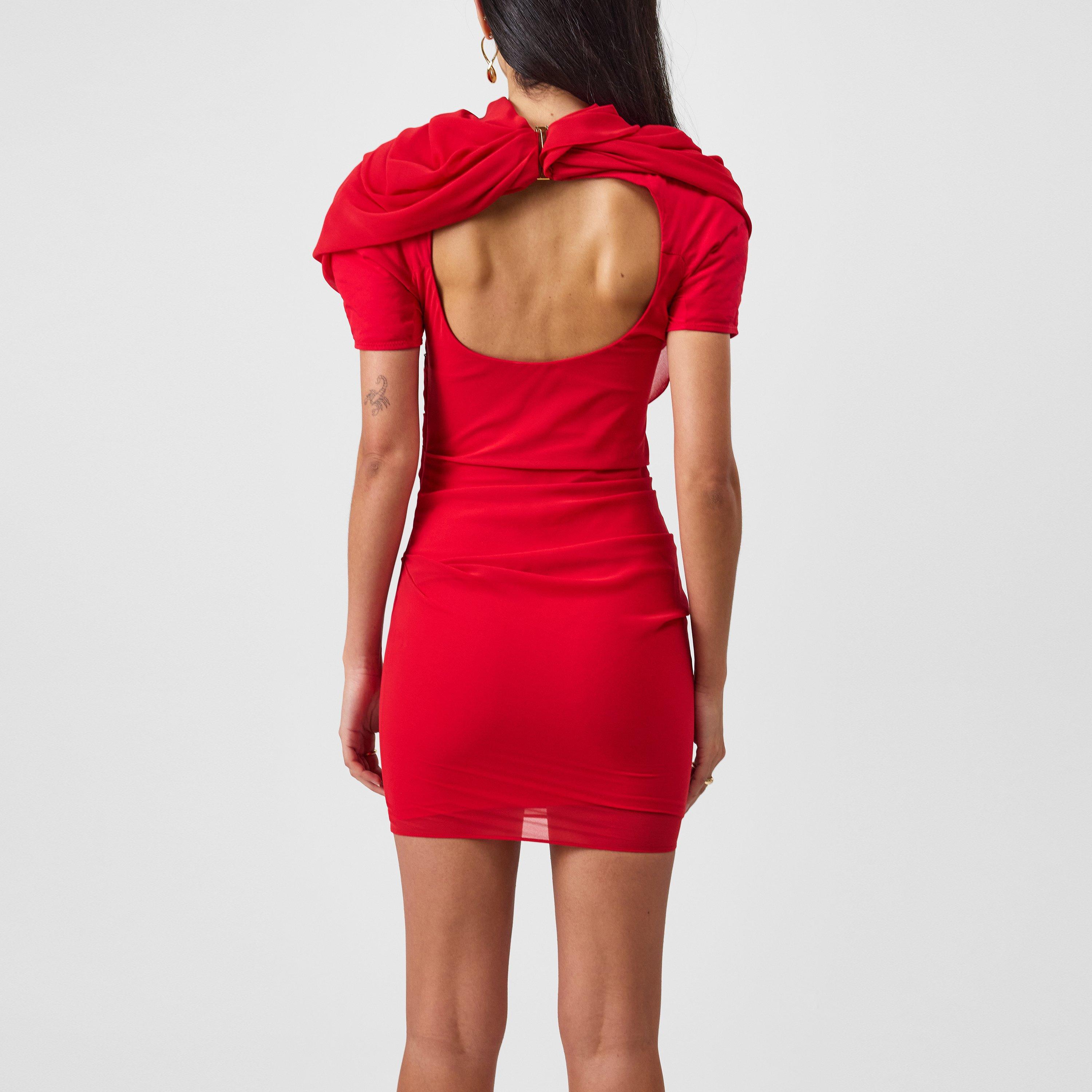 Red - Jacquemus - The Castagna Dress - 3