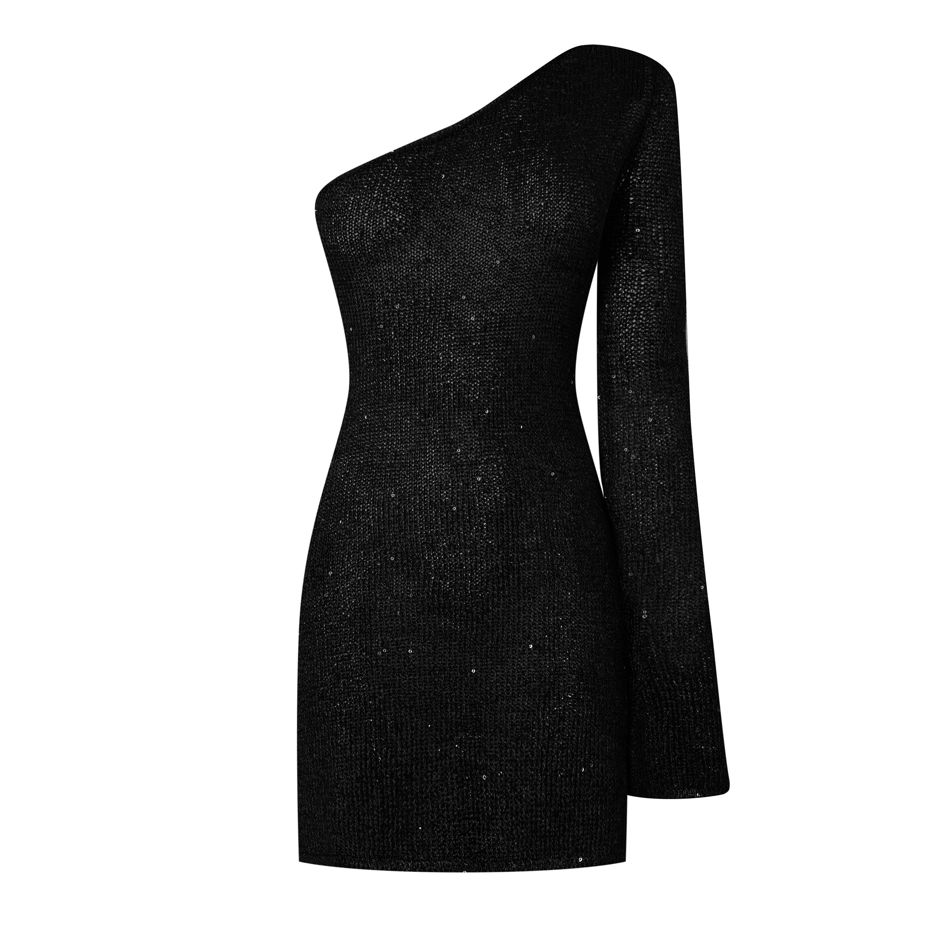 Black Sequin - Asta Resort - Maya Mini Dress - 5