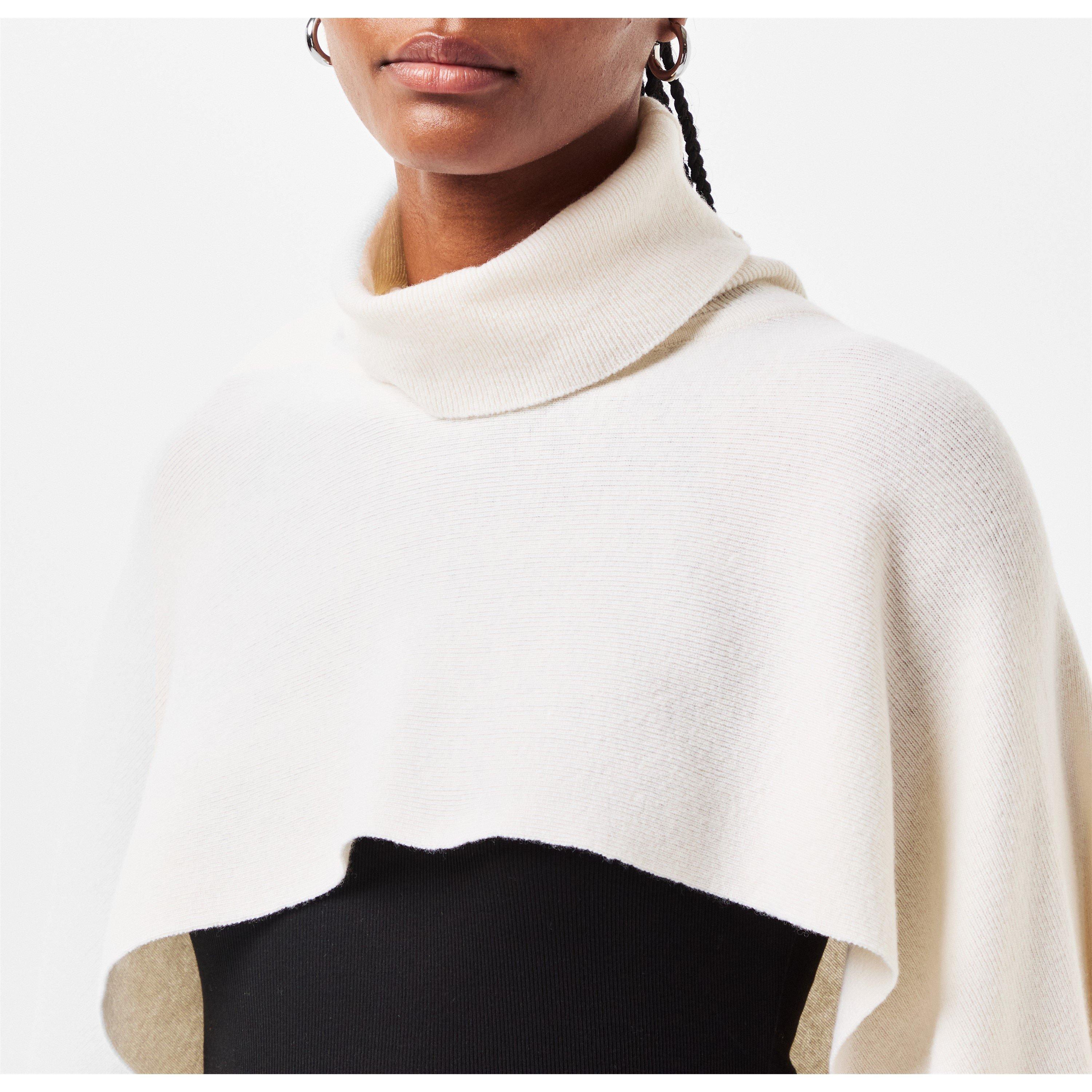 Cream - Magda Butrym - Women's Knitted Crew Neck Jumper - 5