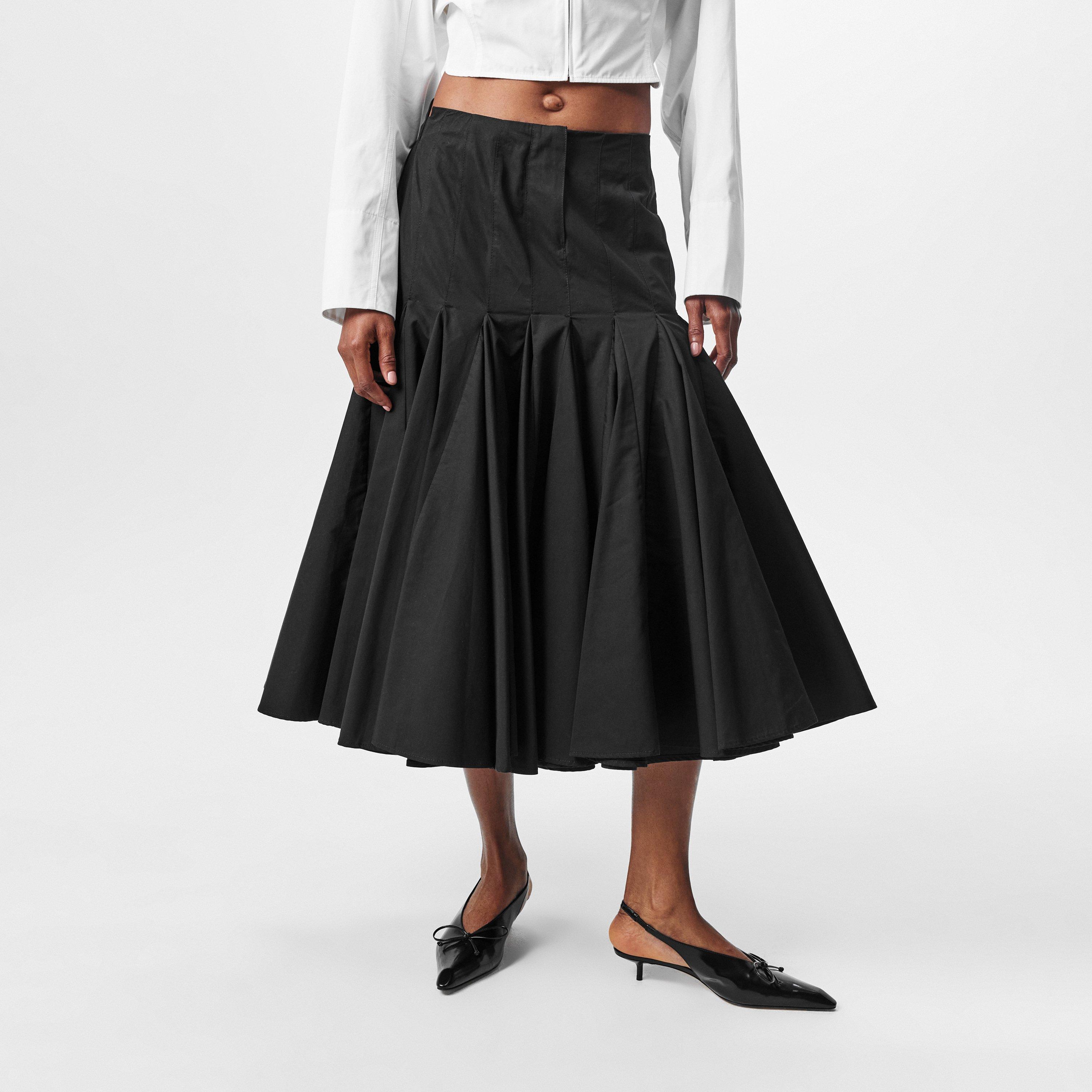 Black - Jacquemus - Agave Pleated Skirt - 3