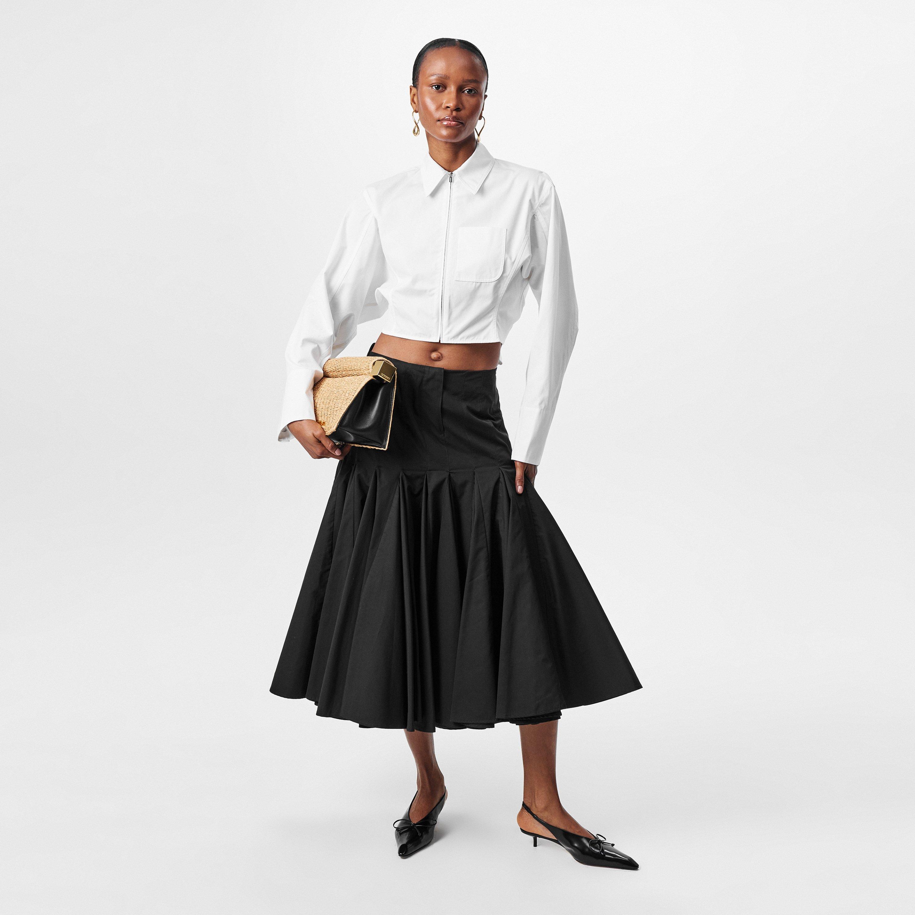 Black - Jacquemus - Agave Pleated Skirt - 6