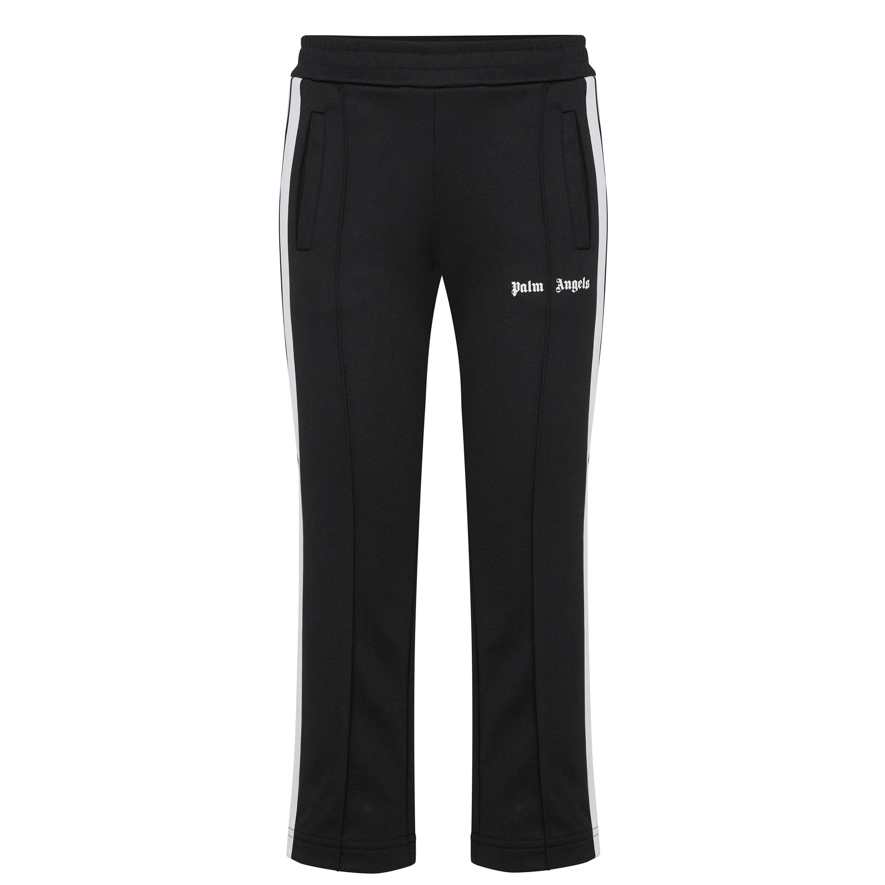 Black Wht 1001 - Palm Angels - Junior Classic Tracksuit Bottoms - 1