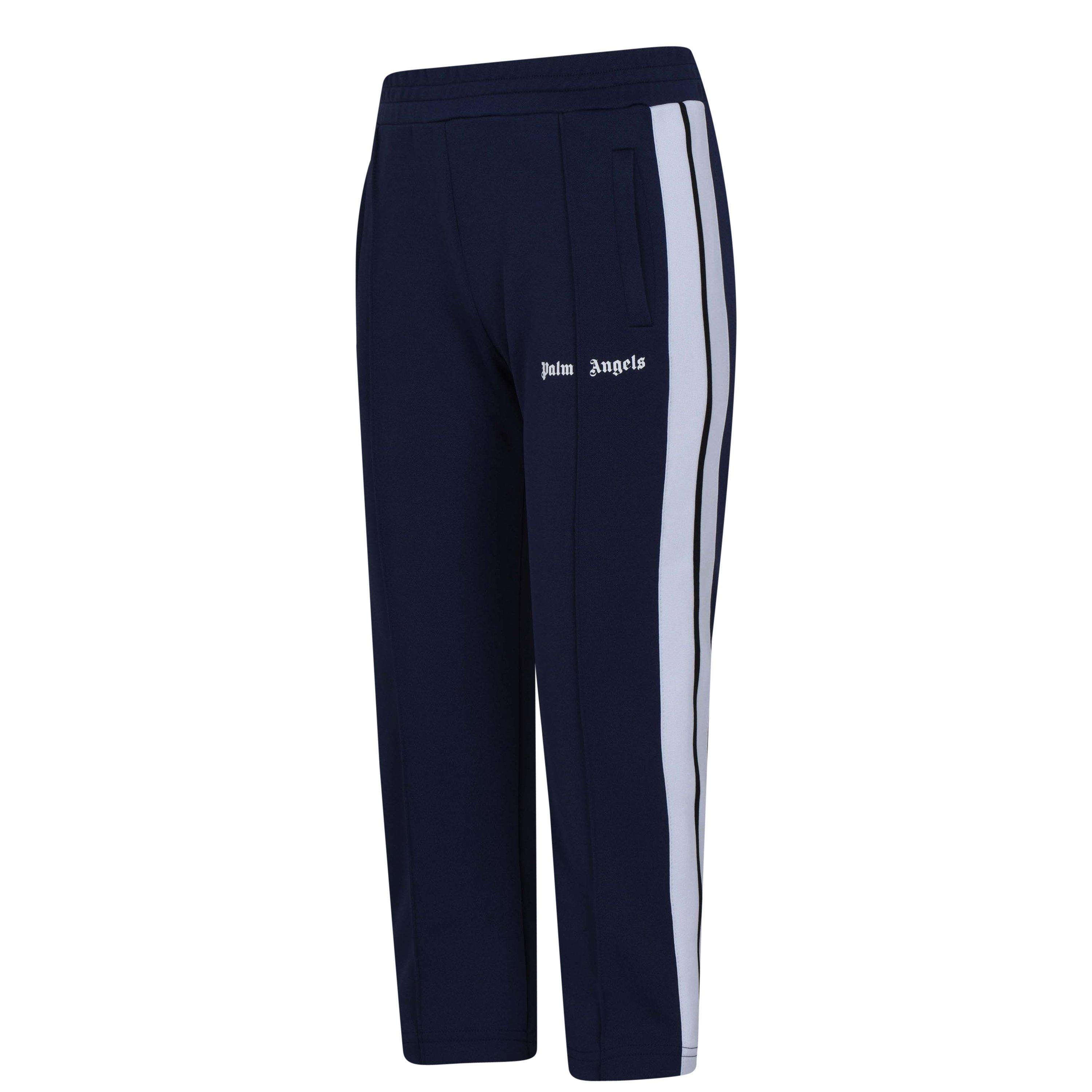 Palm Angels Junior Classic Tracksuit Bottoms Open Hem Woven