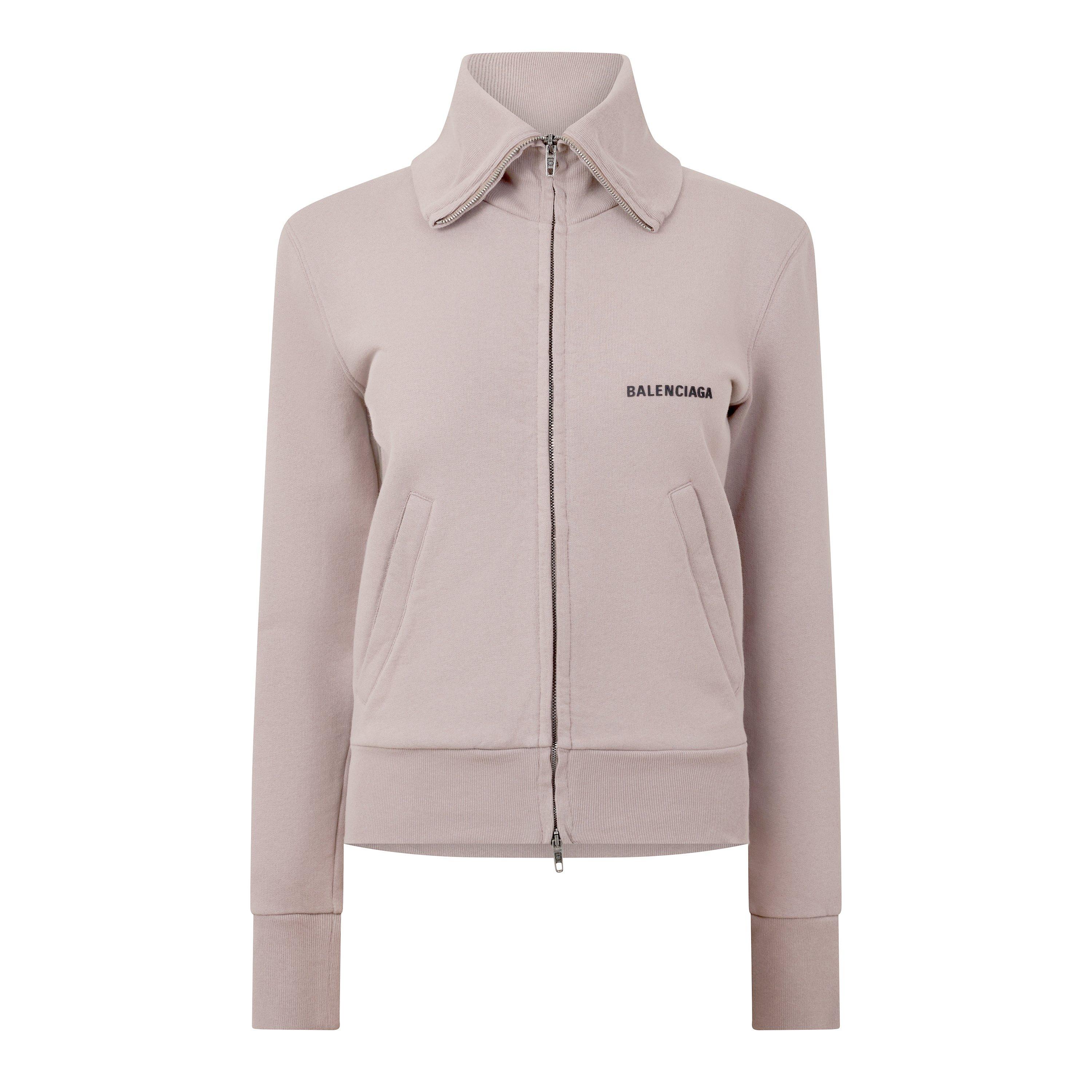 Taupe - Balenciaga - Bal Fitted Zip Up Ld64 - 1