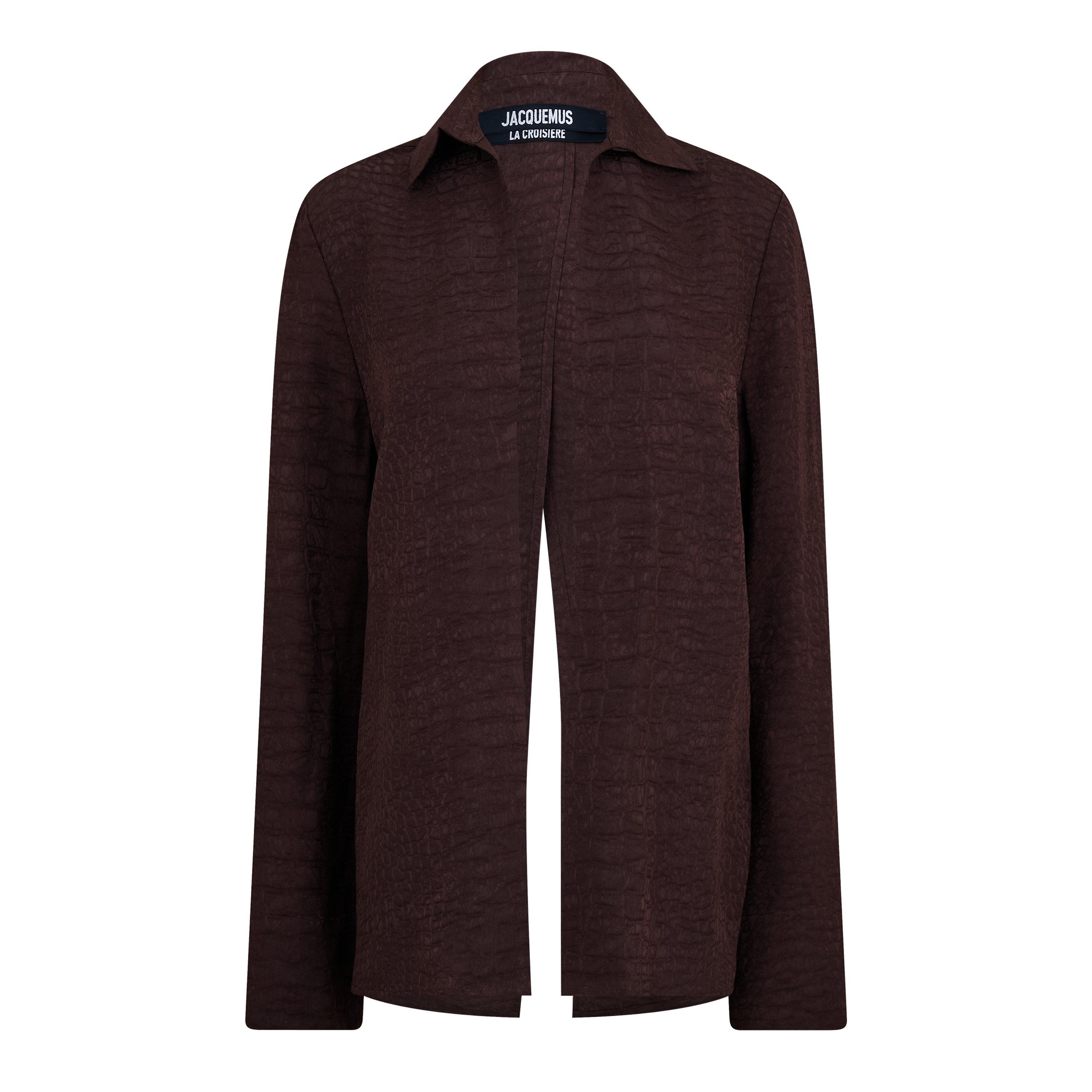 Croco Brown - Jacquemus - The Notte Shirt - 1