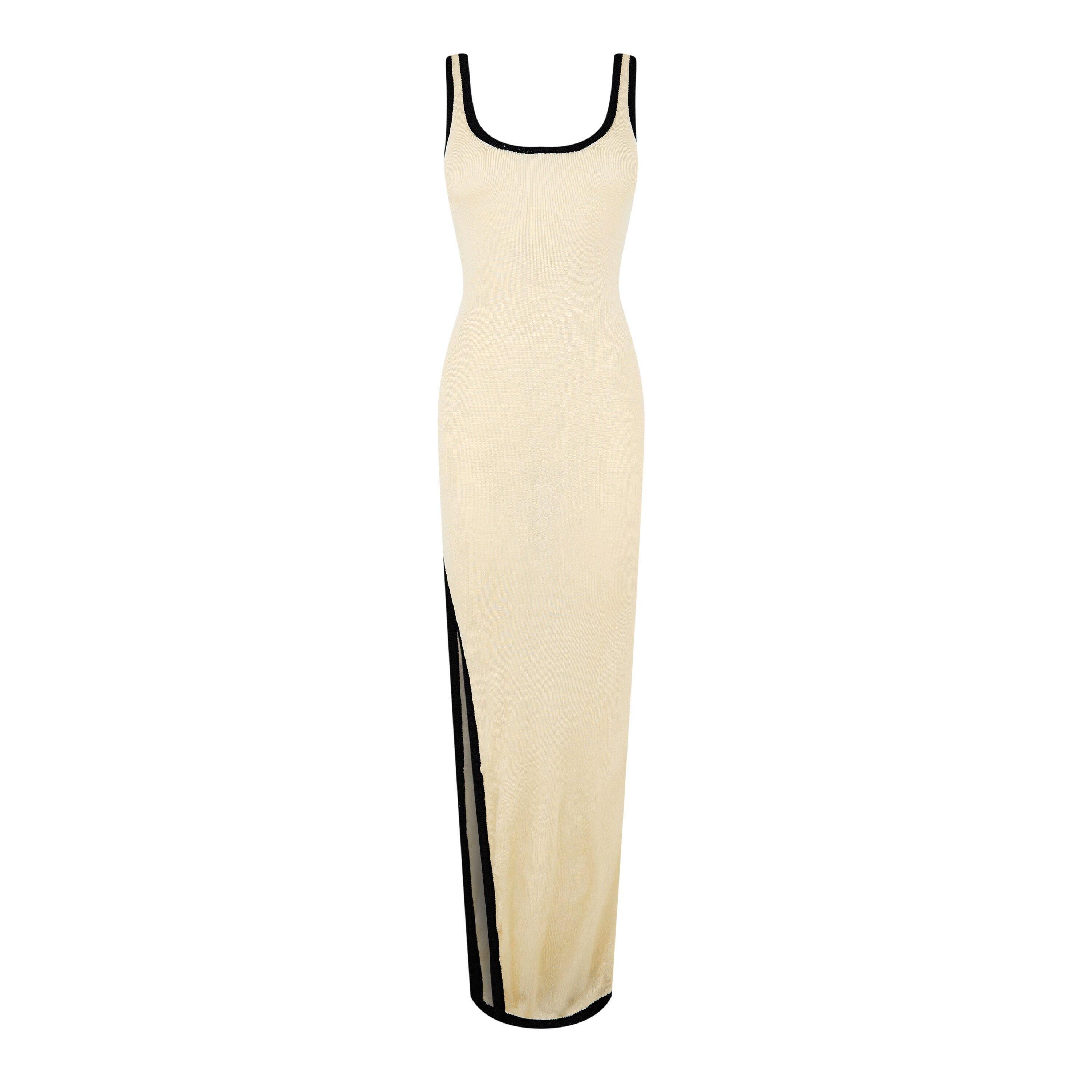 Champagne - Asta Resort - Naomi Split Dress - 1