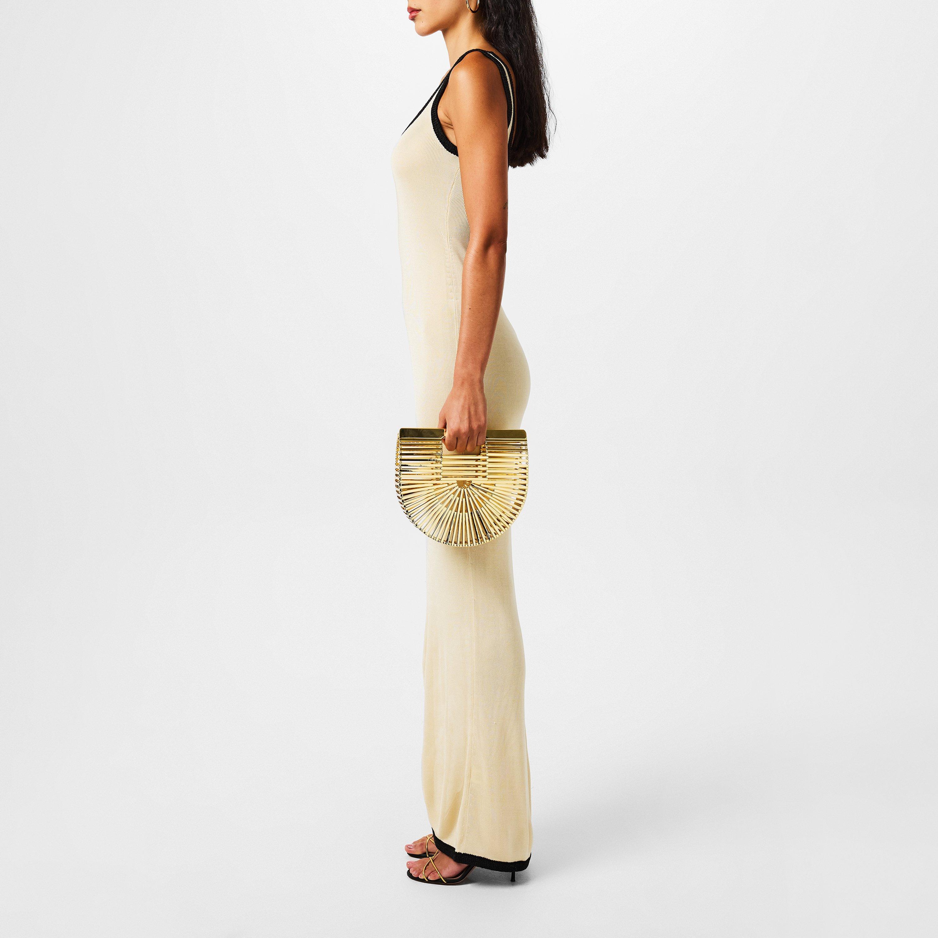 Champagne - Asta Resort - Naomi Split Dress - 5