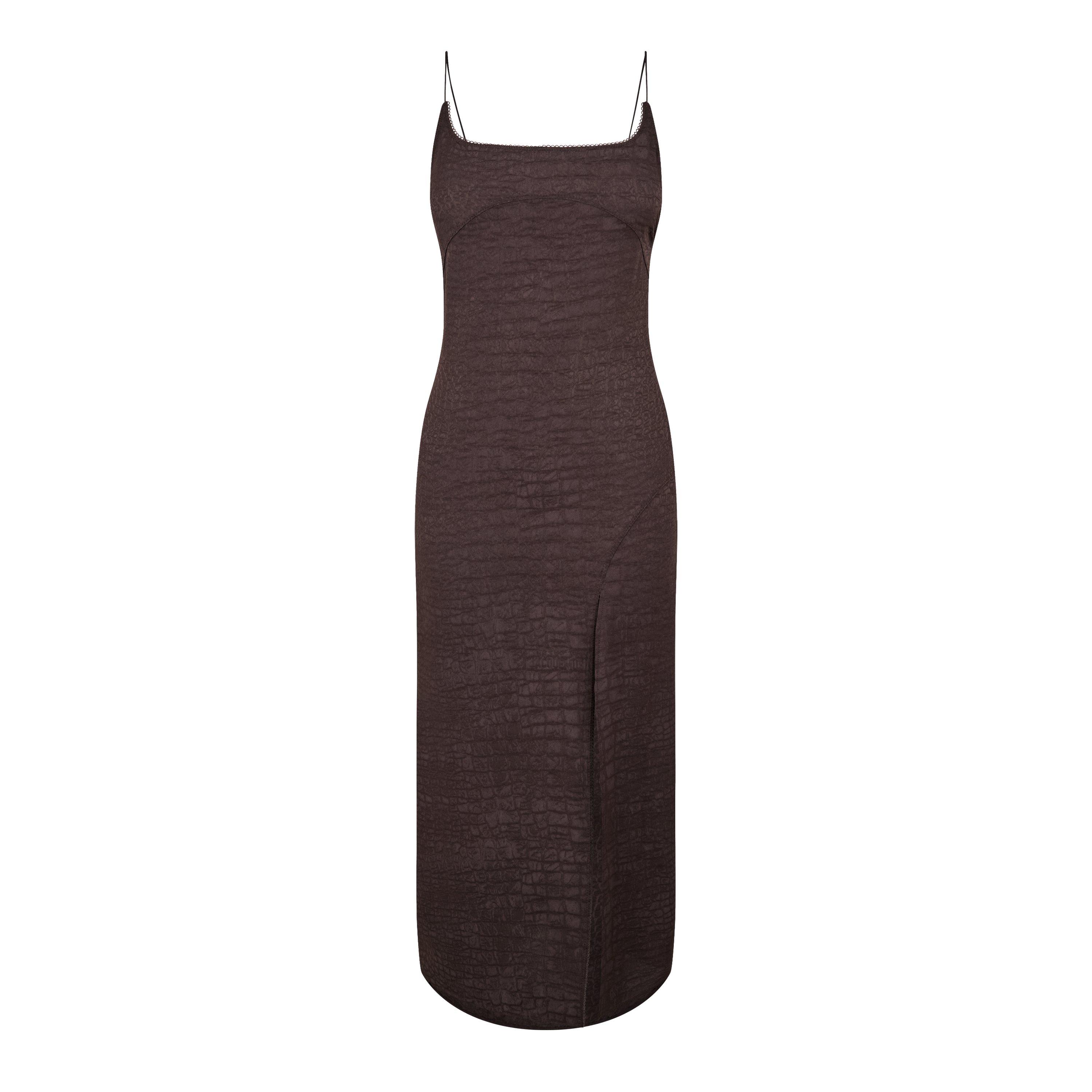 Croco Brown - Jacquemus - The Notte Dress - 5