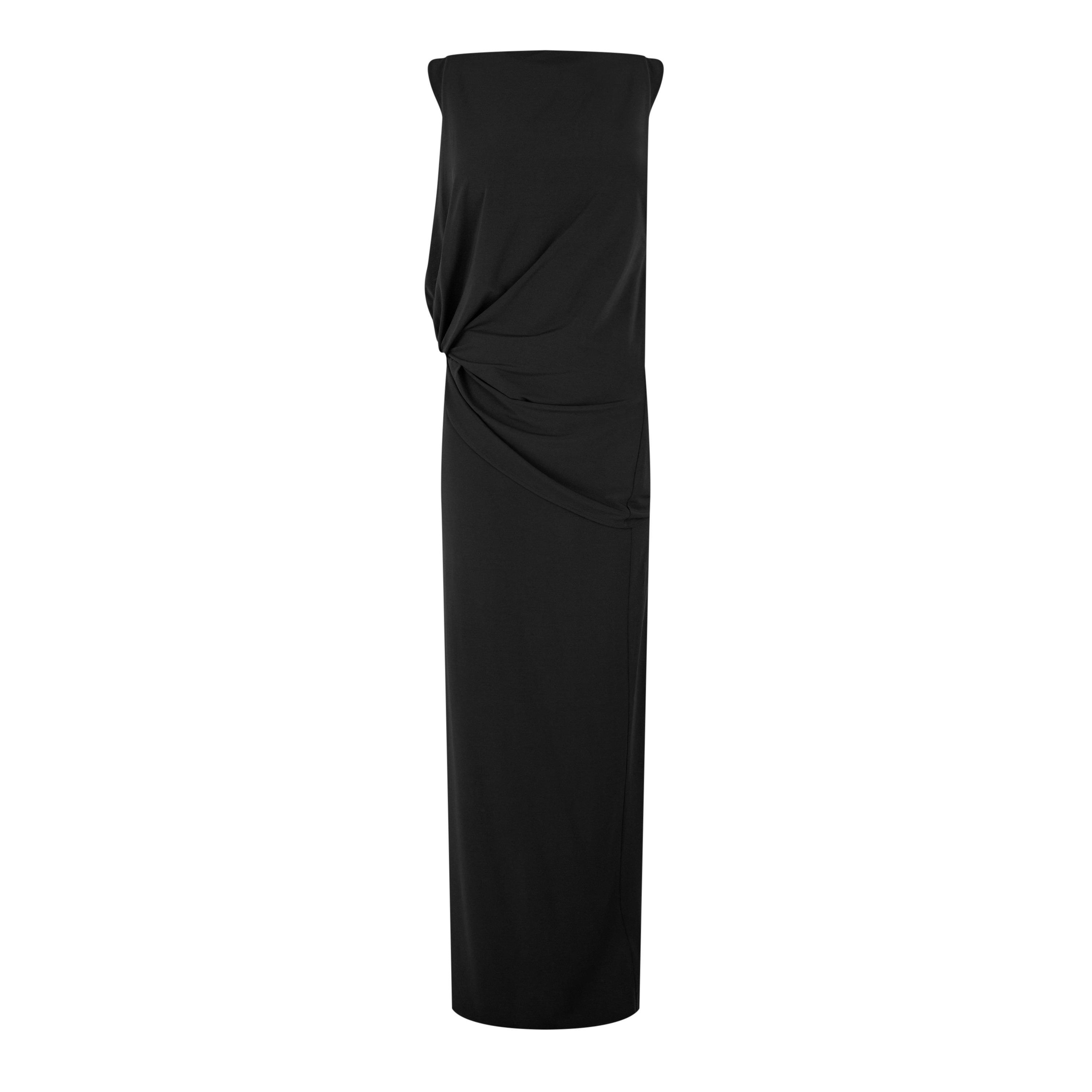 Black - Jacquemus - Women's Peplo Maxi Dress - 5