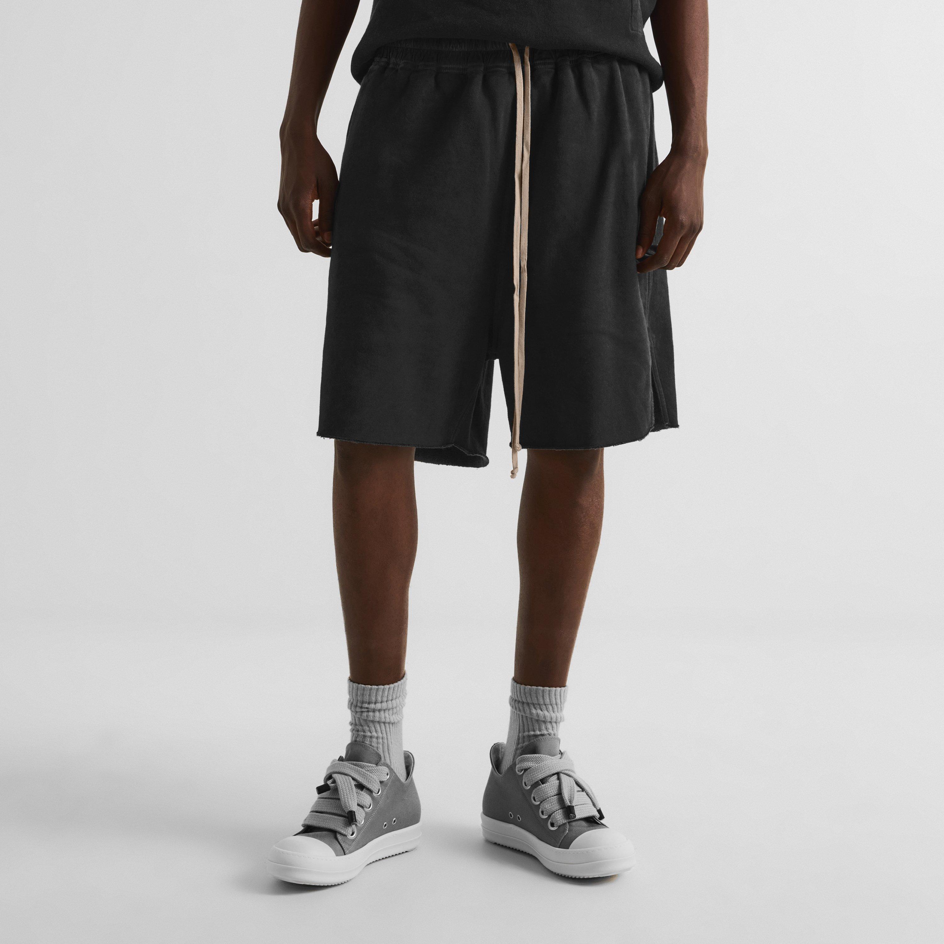 Faded Black - Rick Owens Drkshdw - Long Boxers Short - 3
